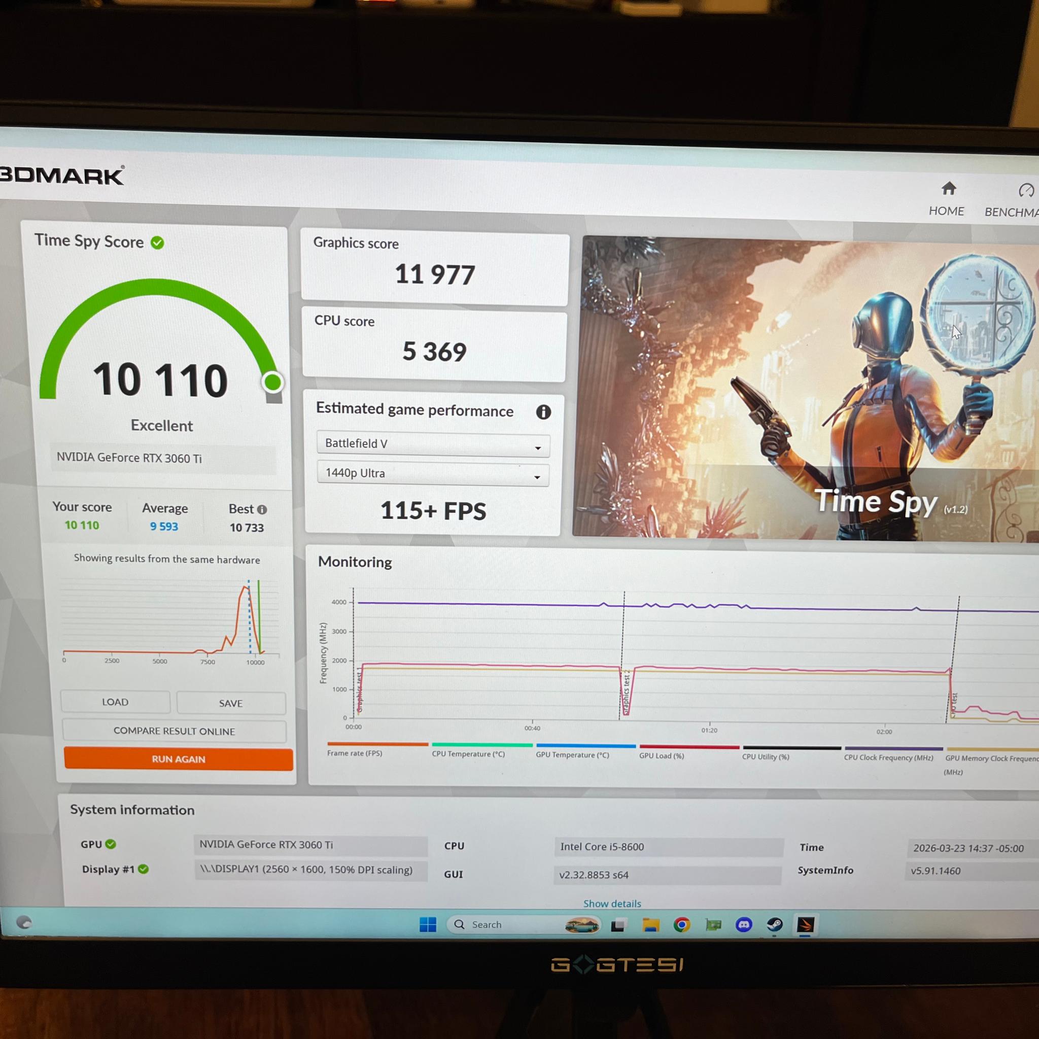 BUDGET MONSTERY - RTX 3060ti - Intel i5 8600 - 16GB DDR4 *OPTIONAL GPU UPGRADE*