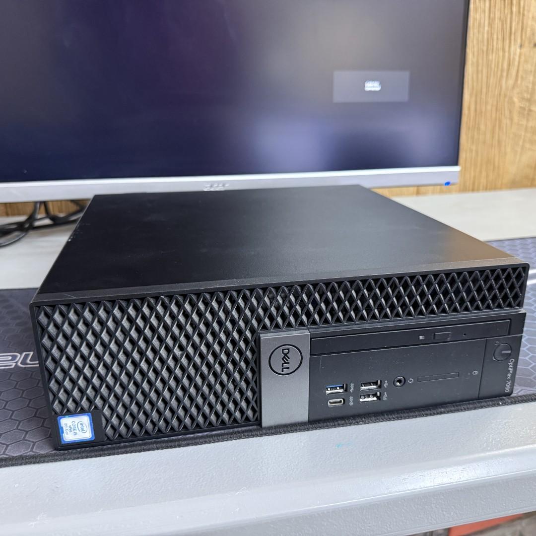 Dell OptiPlex 7060, i5, 16GB, 256 NVME, AMD RX 6400 LP - VERY LIGHT "Gaming" - Windows 11 PRO