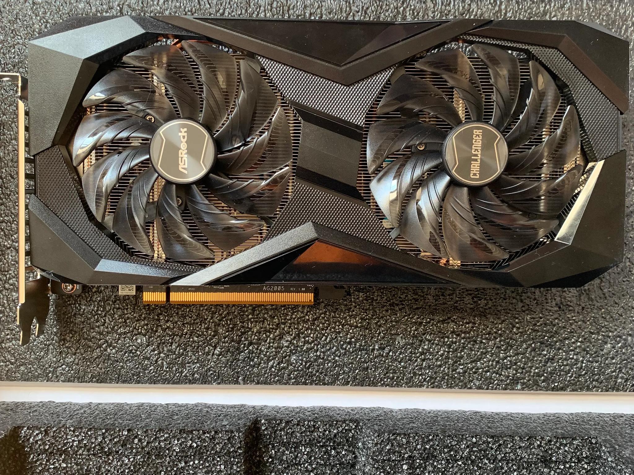 ASRock Challenger Graphics Card  -  Only used 1 time!