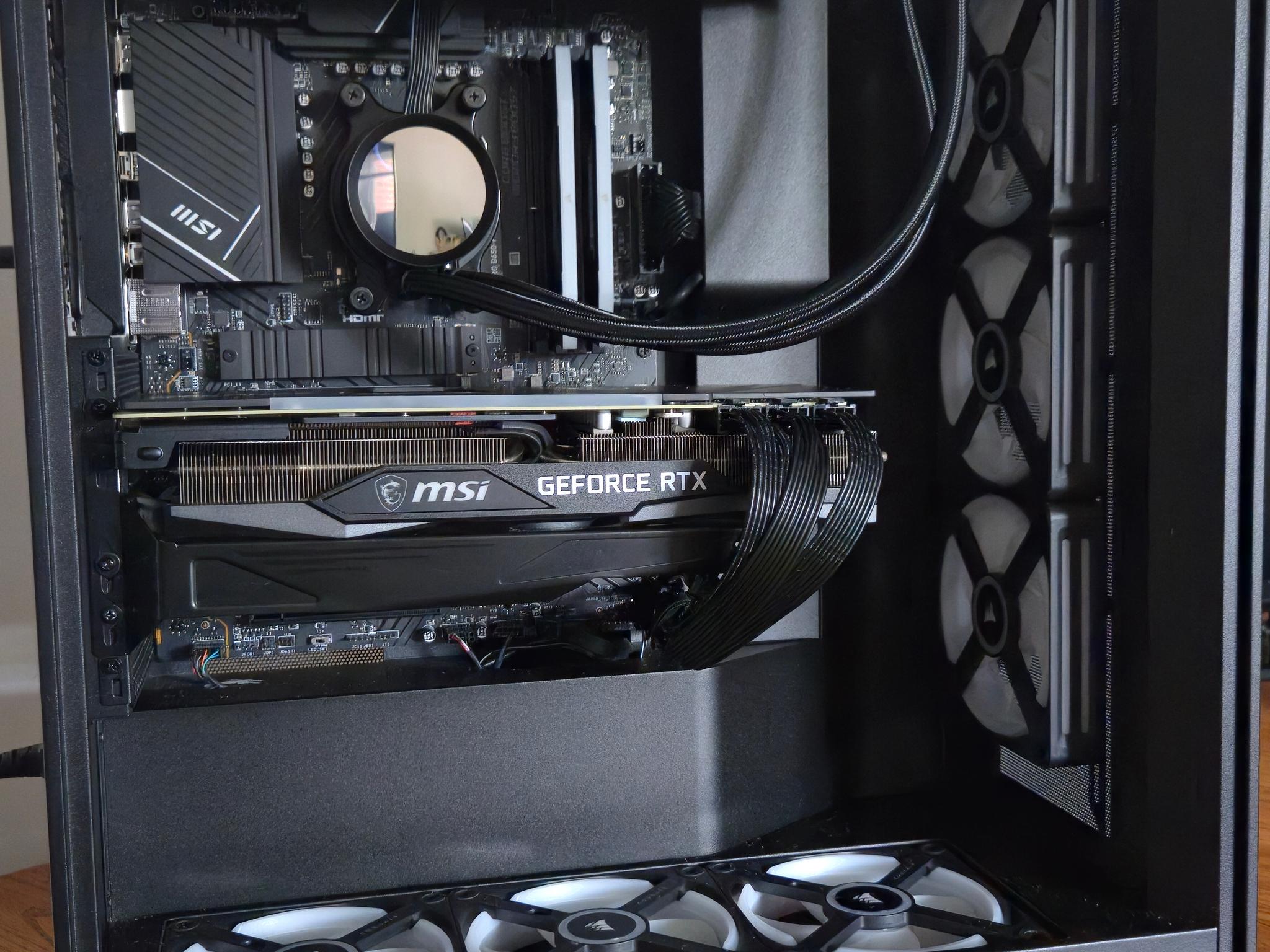 Super Clean 1440p Gaming Beast - Ryzen 5 9600x - RTX3080GamingXTrio OC - Corsair 32gig DDR5