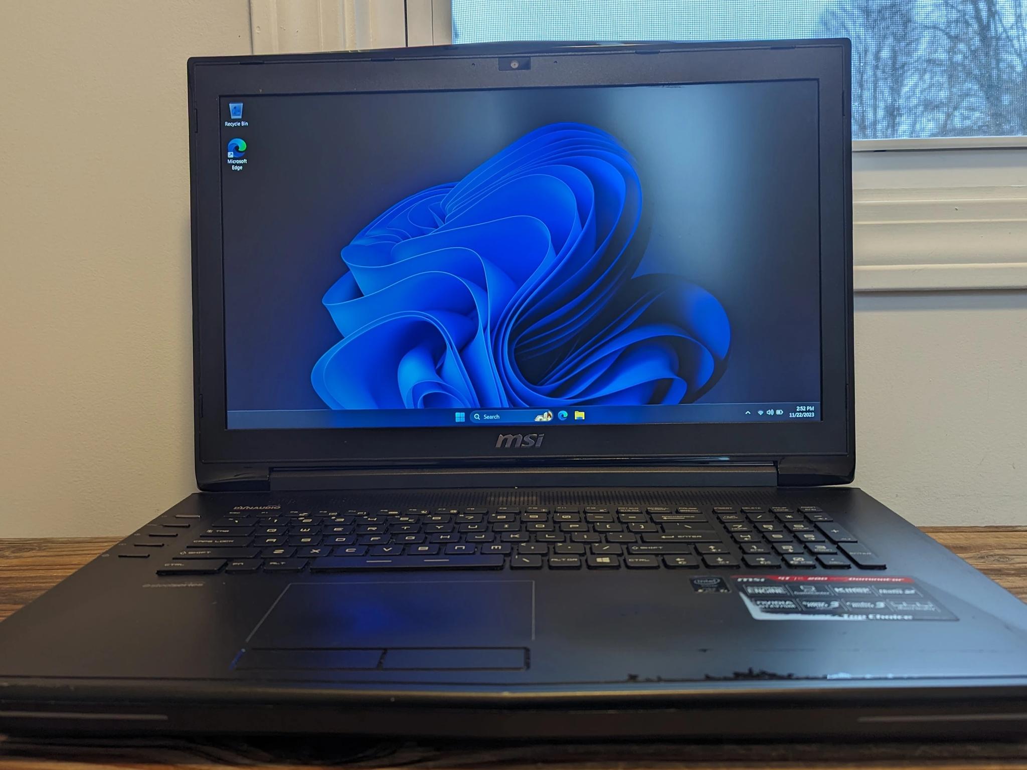 MSI Dominator Pro GT72-2QD - i7-4710HQ, RARE GTX 970M 6GB, 16GB RAM, 256GB SSD + 1TB HDD, Win 11