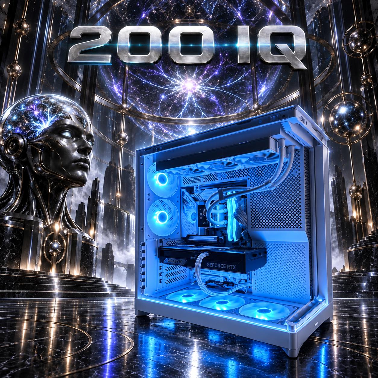 "200 IQ V2" Core Ultra 7 270K Plus, RTX 5080 16GB DLSS 5 Ready, 32GB DDR5-6000cl30, 2TB Gen4 NVMe