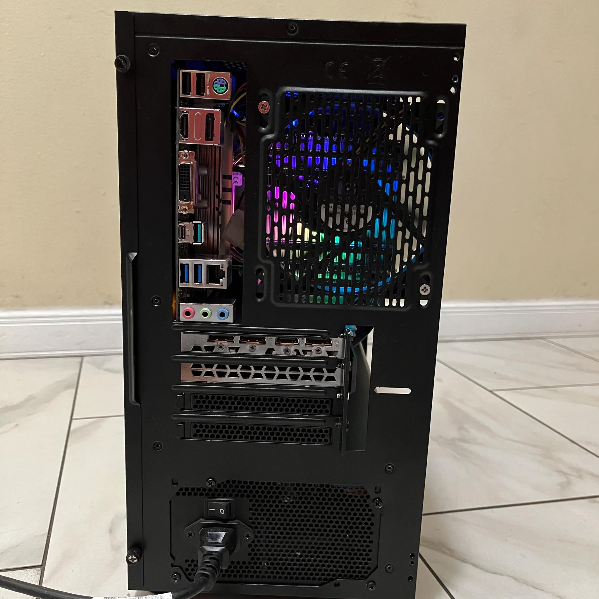 🟠🔥RTX 2080 Super, Intel i7-10700, 16GB RAM, 1 TB M.2 SSD, High Performance Gaming PC 🖥️🔵