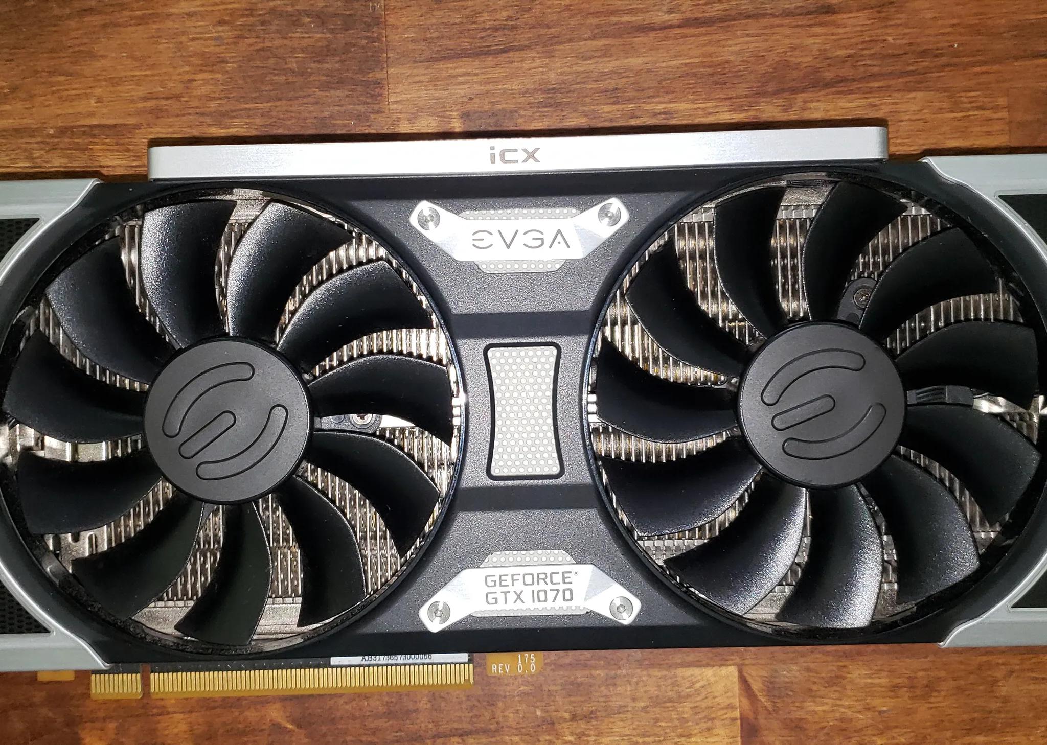 Evga GTX 1070 iCX graphics card *read*