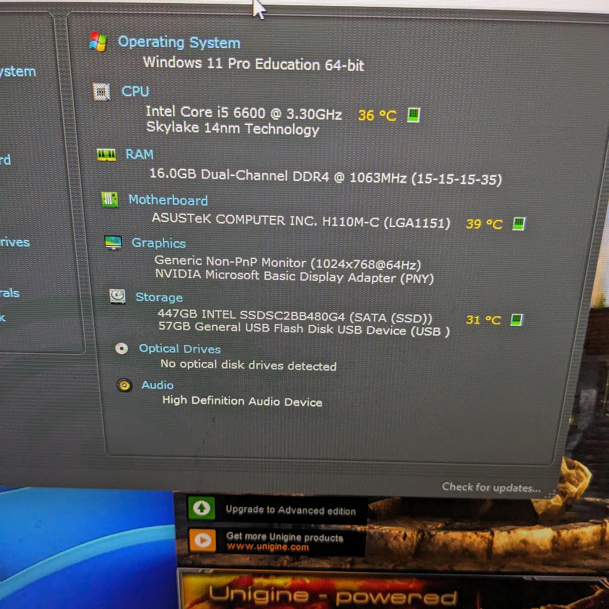 FREE SHIP|| i5-6600, GTX 970 4GB, 16GB RAM, 480GB SSD, Win11, RGB, WiFi