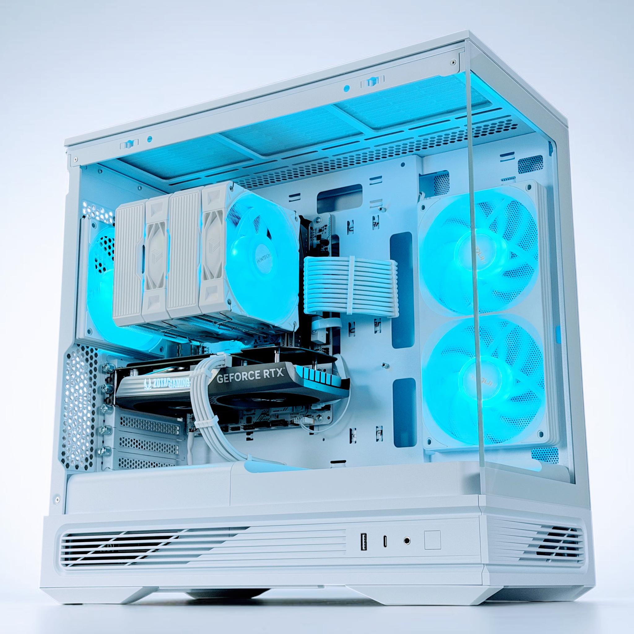 🤍🧊 Iceberg🤍🧊-Gaming PC❄️Nvidia RTX 4060 8GB❄️ AMD Ryzen 7 3700X❄️16GB DDR4 RAM❄️1.5 TB
