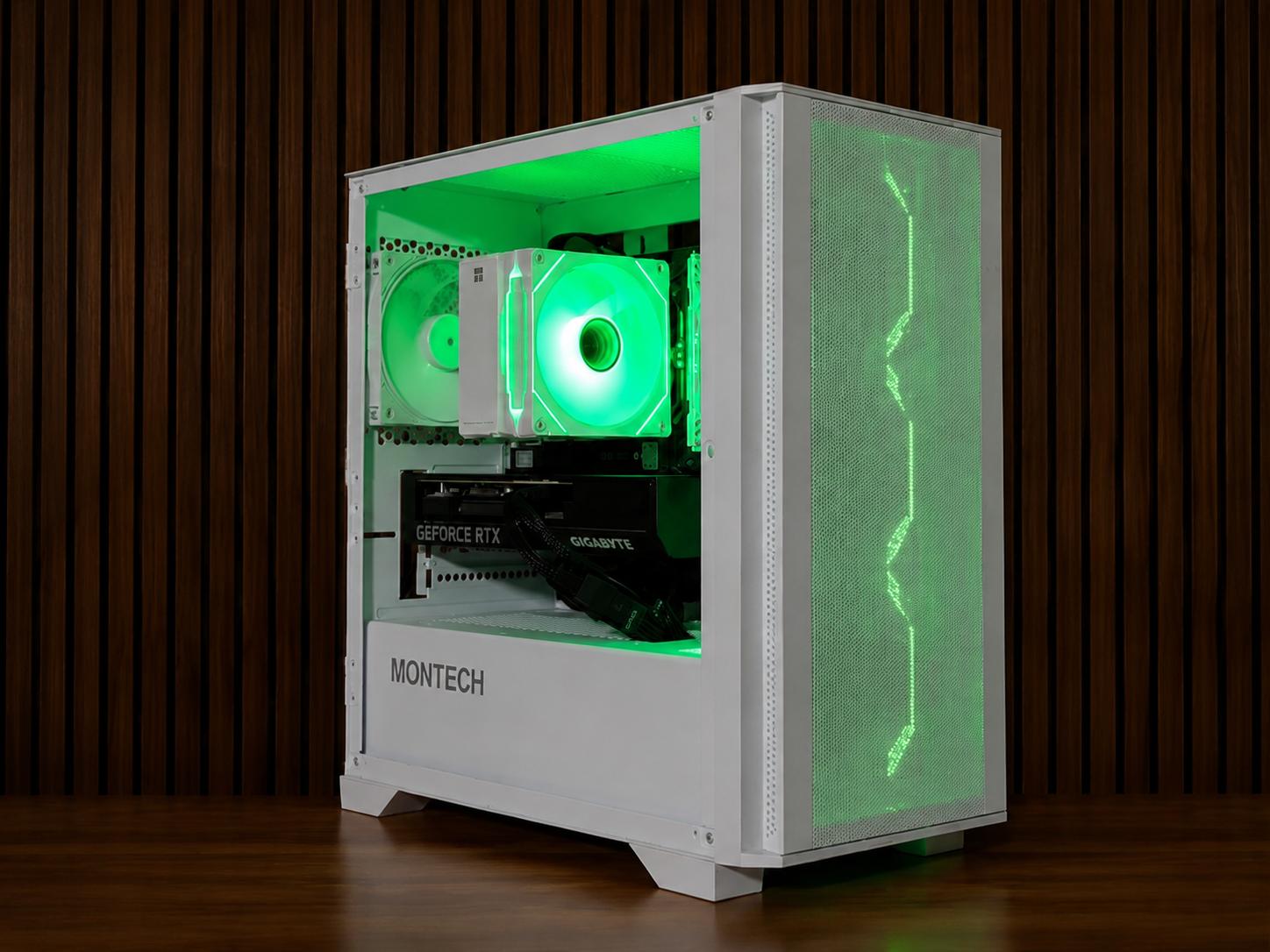WHITEOUE | RTX 4070S 16GB | Ryzen 5 5600x | 32GB RAM | NVME | Windows 11|
