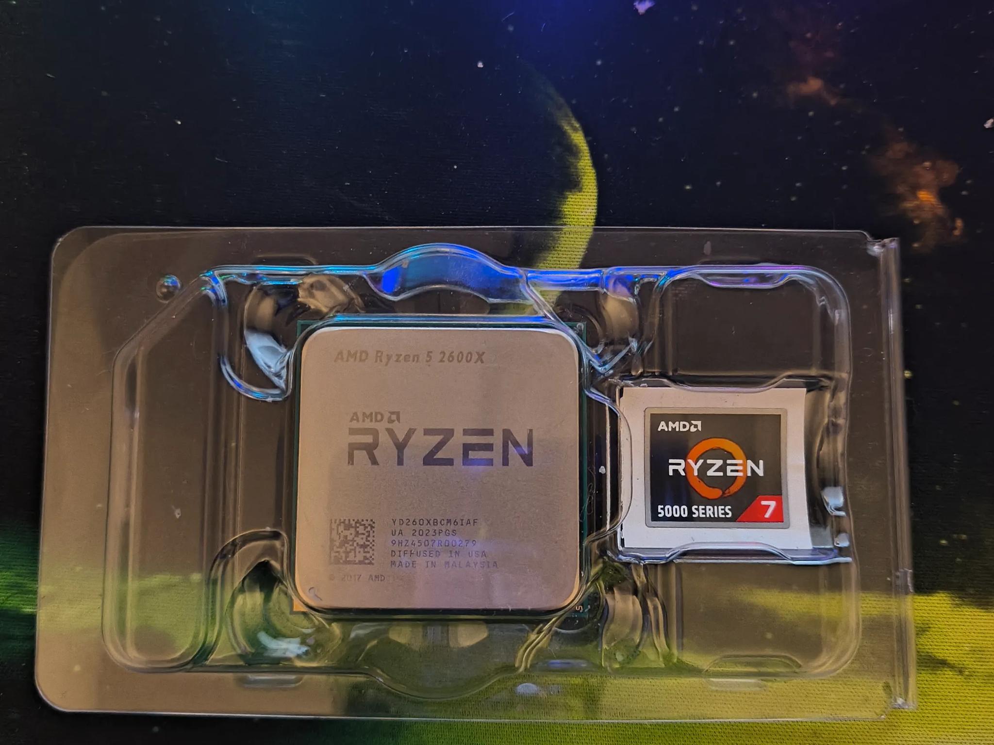 AMD Ryzen 5 2600X Processor (3.6 GHz, 6 Cores, Socket AM4)