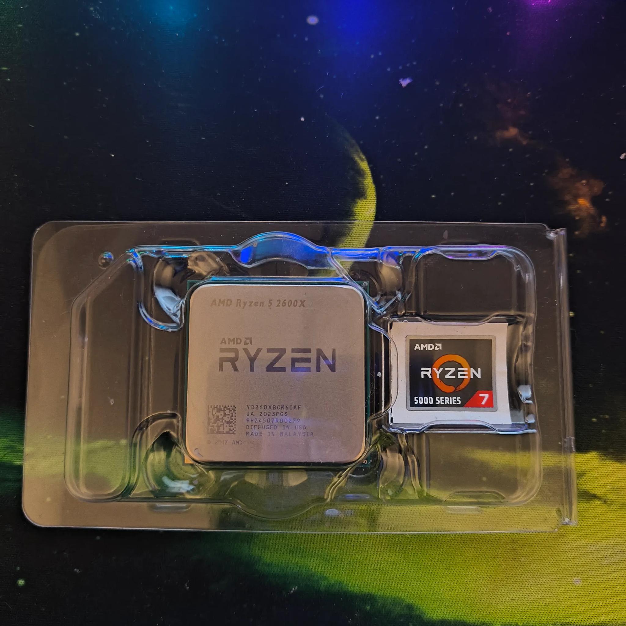 AMD Ryzen 5 2600X Processor (3.6 GHz, 6 Cores, Socket AM4)