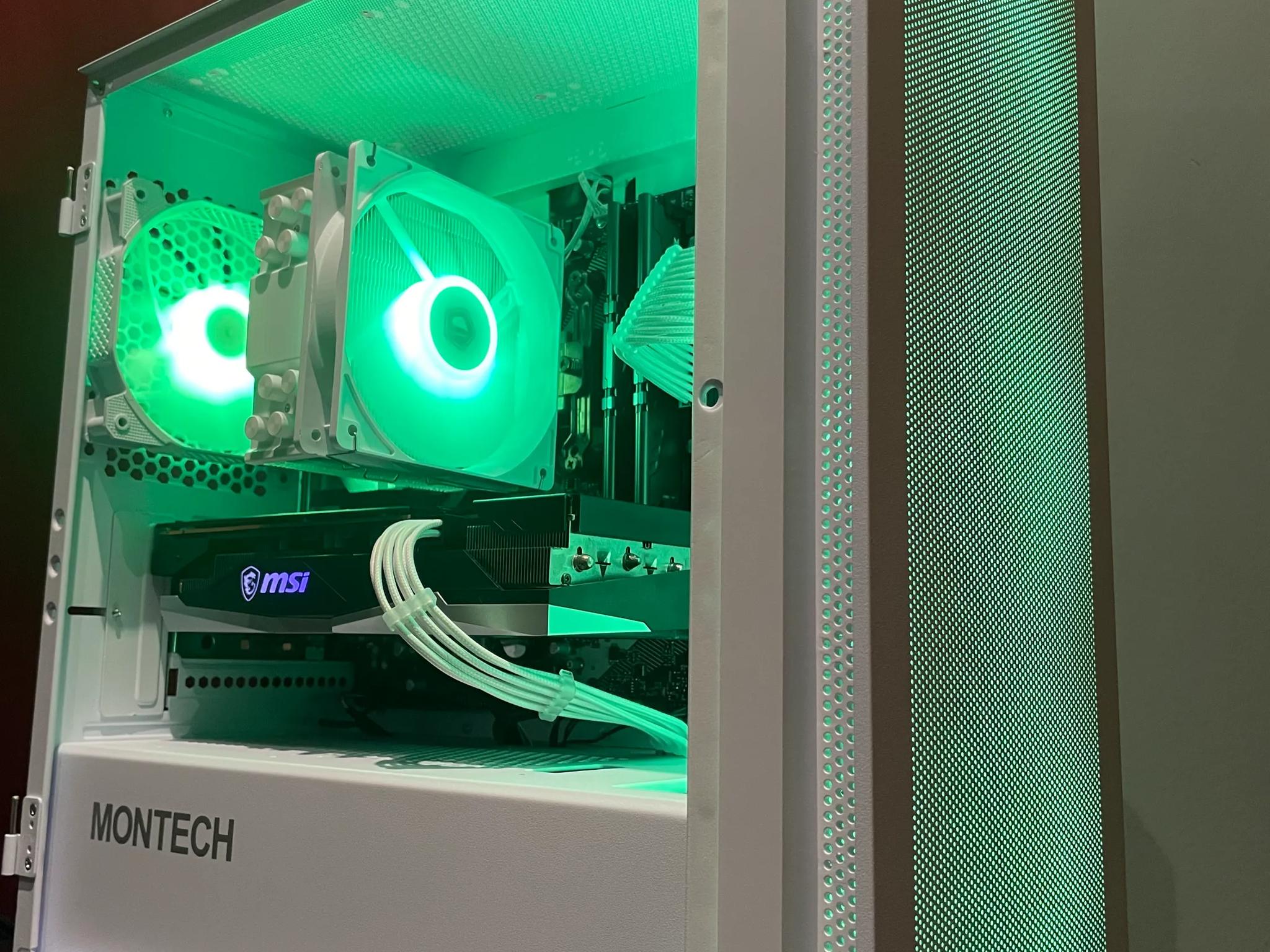 ‼️Budget‼️White PC Ryzen 5 5600 | RX 6600 XT 8 GB | Windows 11 Home | WIFI and Bluetooth!!!