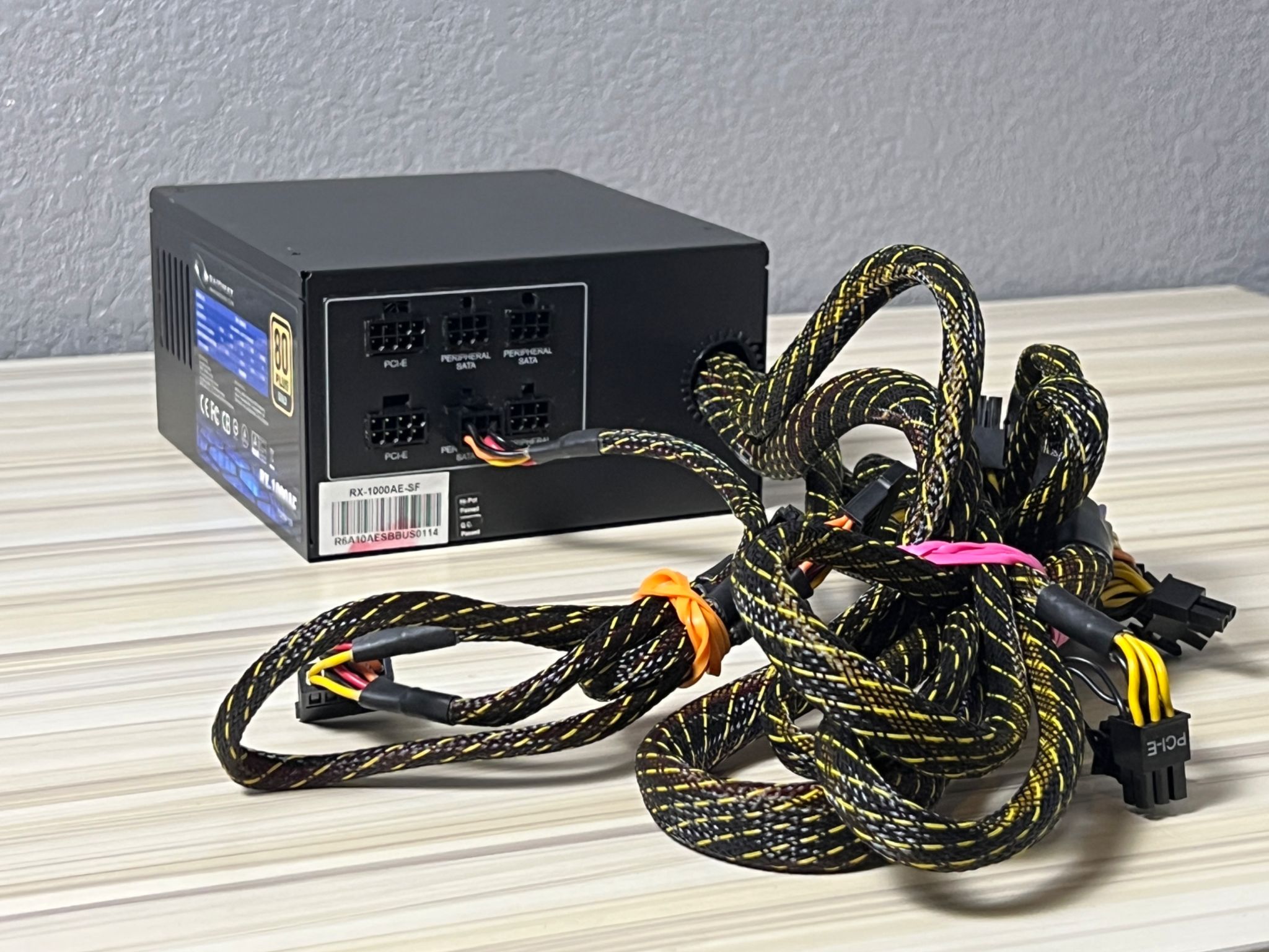 Raidmax 1000w 80 Plus Gold Semi-Modular Power Supply