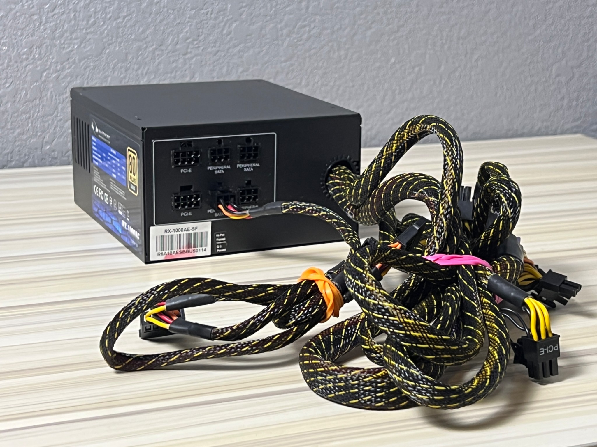 Raidmax 1000w 80 Plus Gold Semi-Modular Power Supply