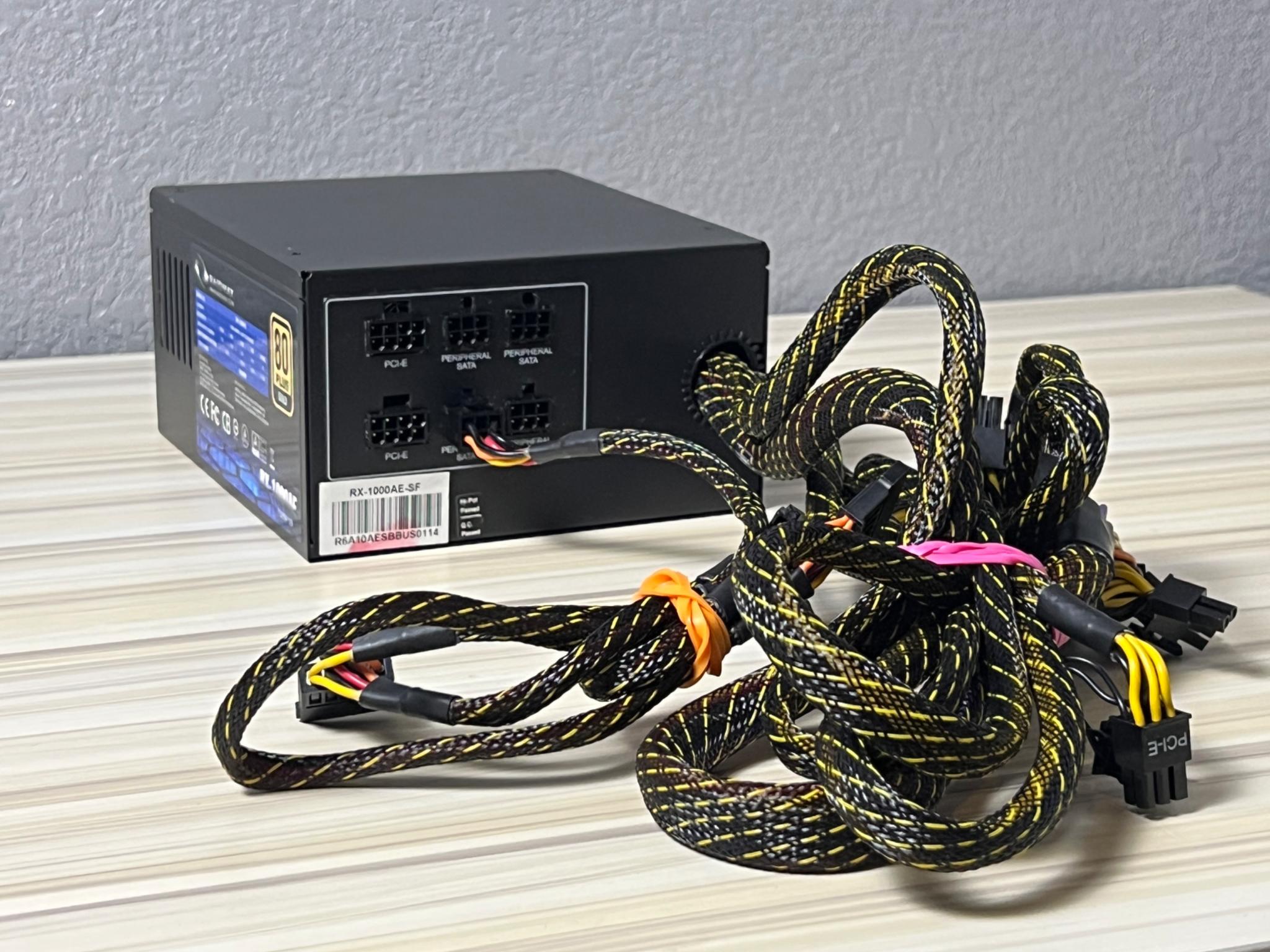 Raidmax 1000w 80 Plus Gold Semi-Modular Power Supply