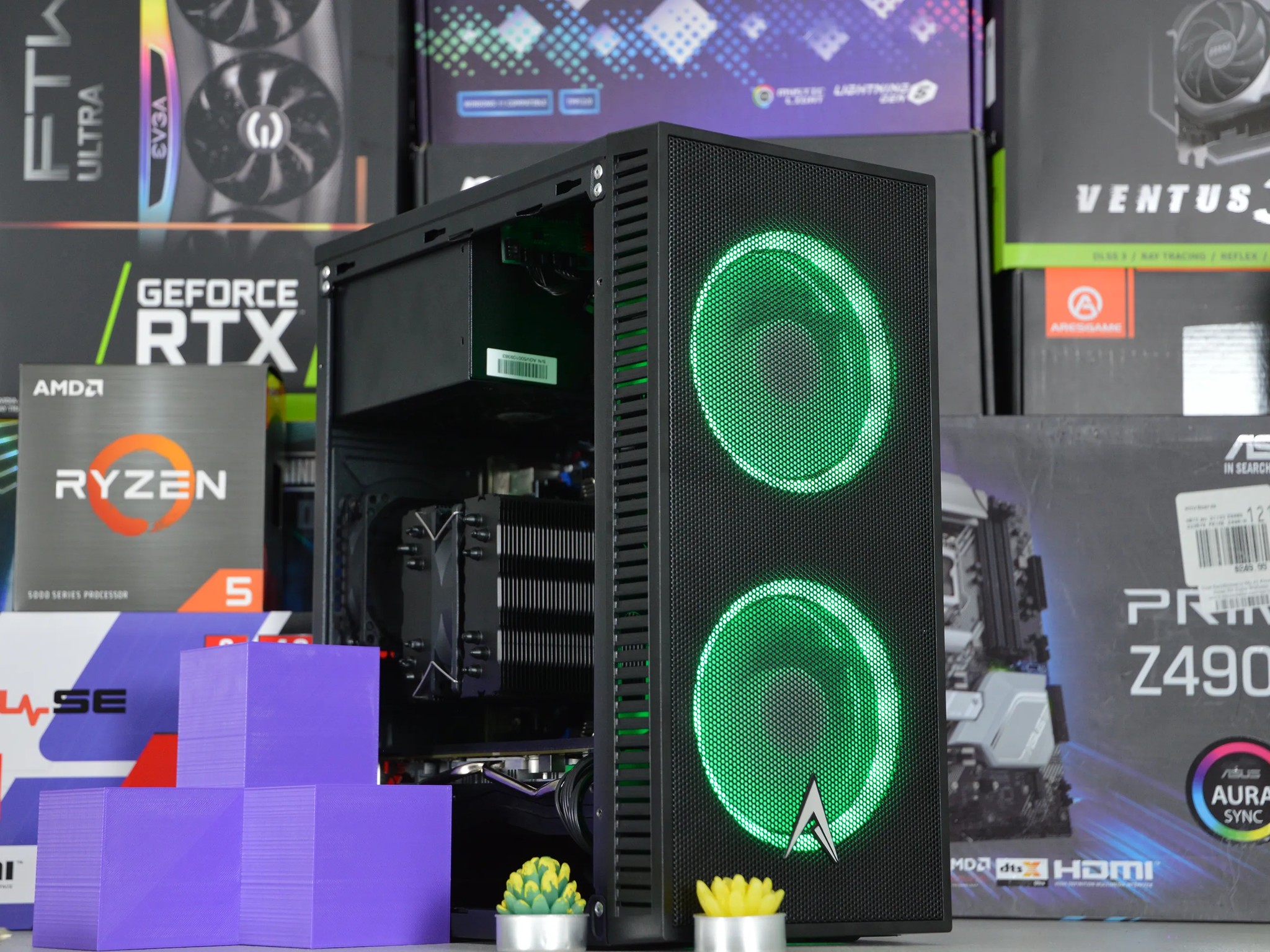 ⚫🟢| RX 580 8GB | INTEL XEON E5-2670 V3 | 16GB DDR4 RAM | 1TB NVME SSD | Midnight Money |
