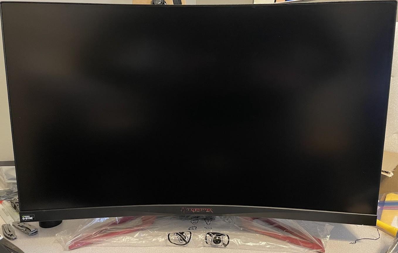 Acer Predator Z1 Z321QU 32" (inch) WQHD 1440p 165hz Curved NVIDIA G-Sync Gaming Monitor / Display