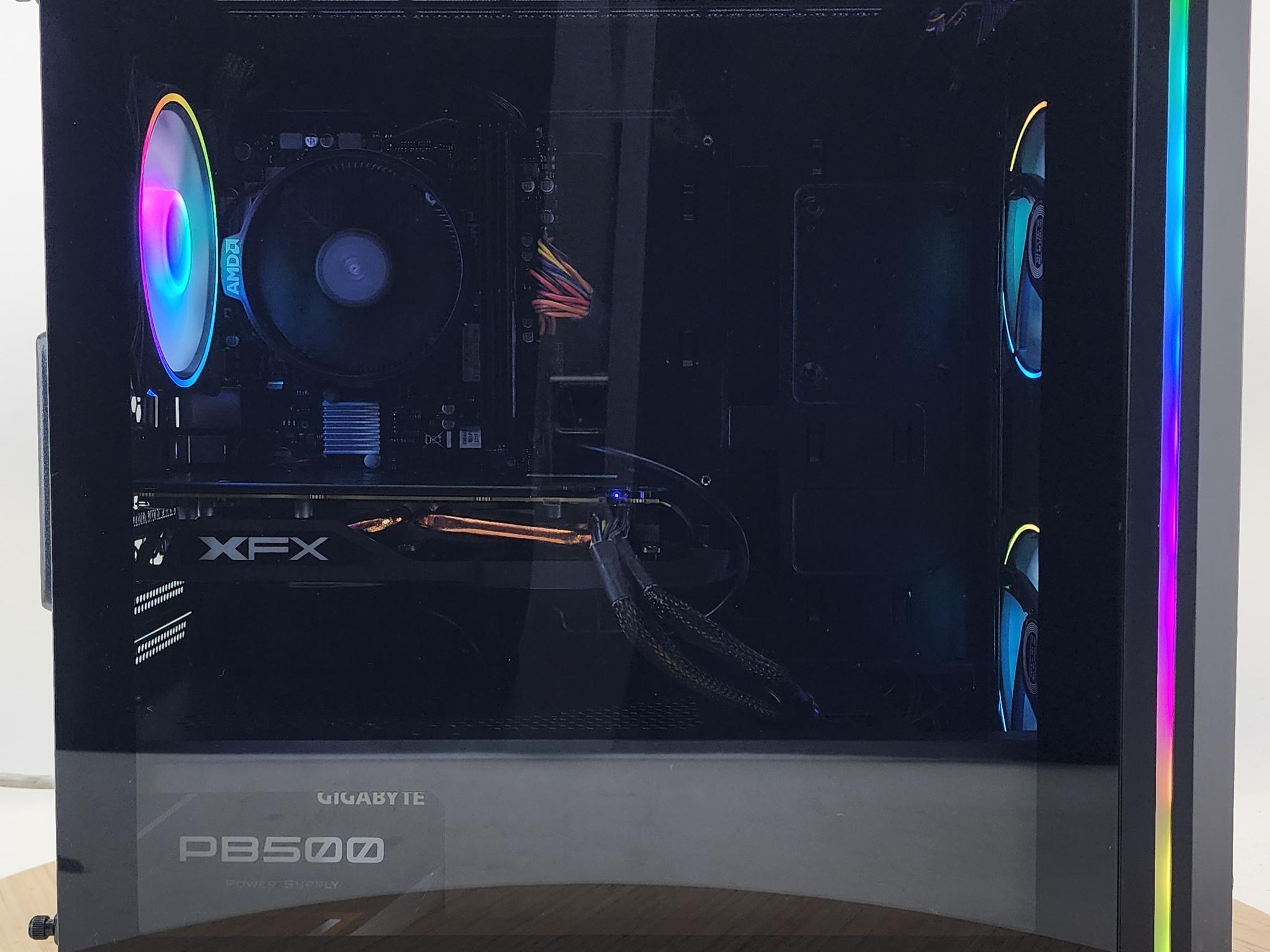 Gaming PC Ryzen 3 4100 16GB RAM 500GB SSD RX 580 8GB Windows 11 Computer