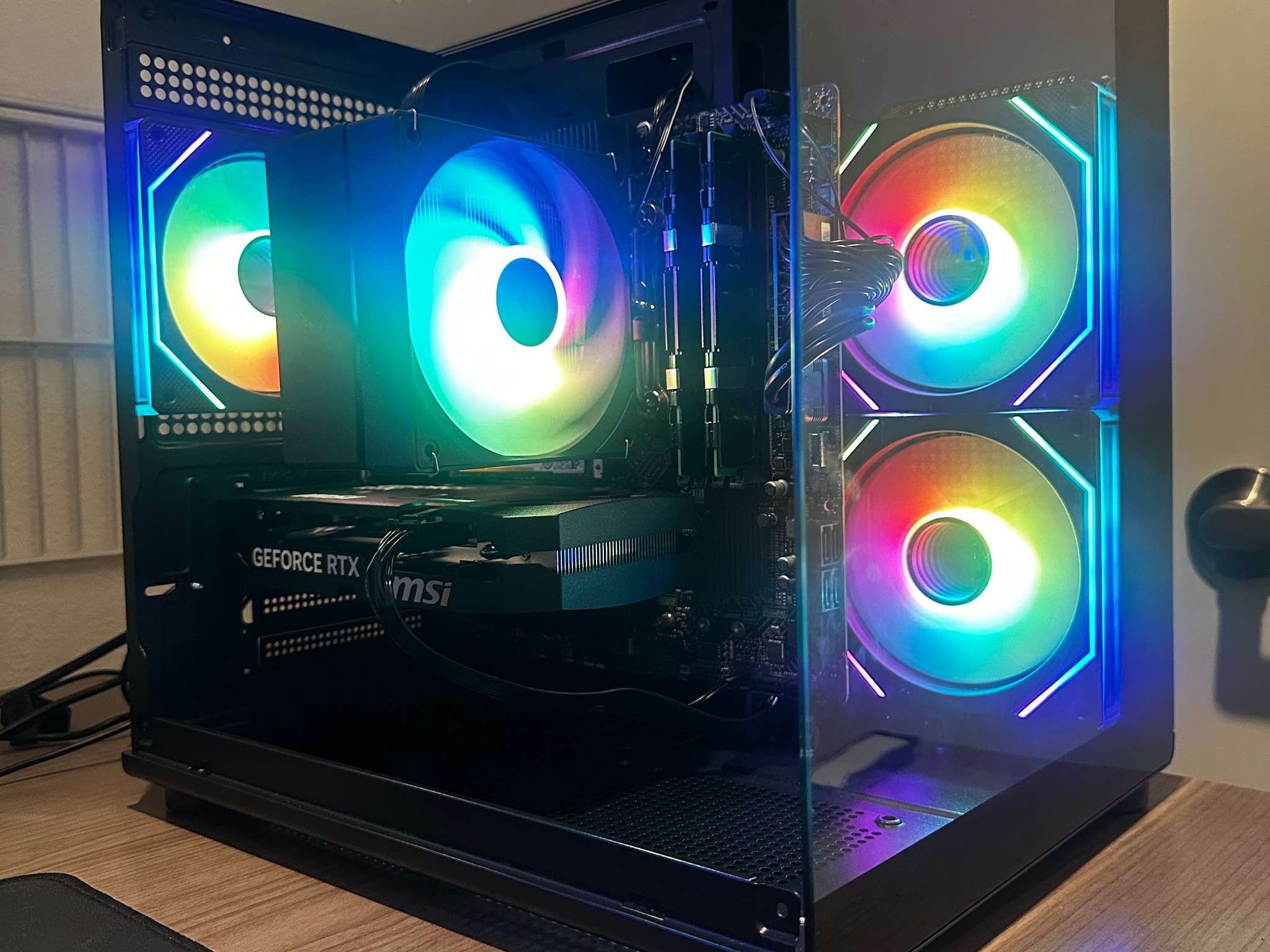 RTX 5060 FISH TANK BUILD
