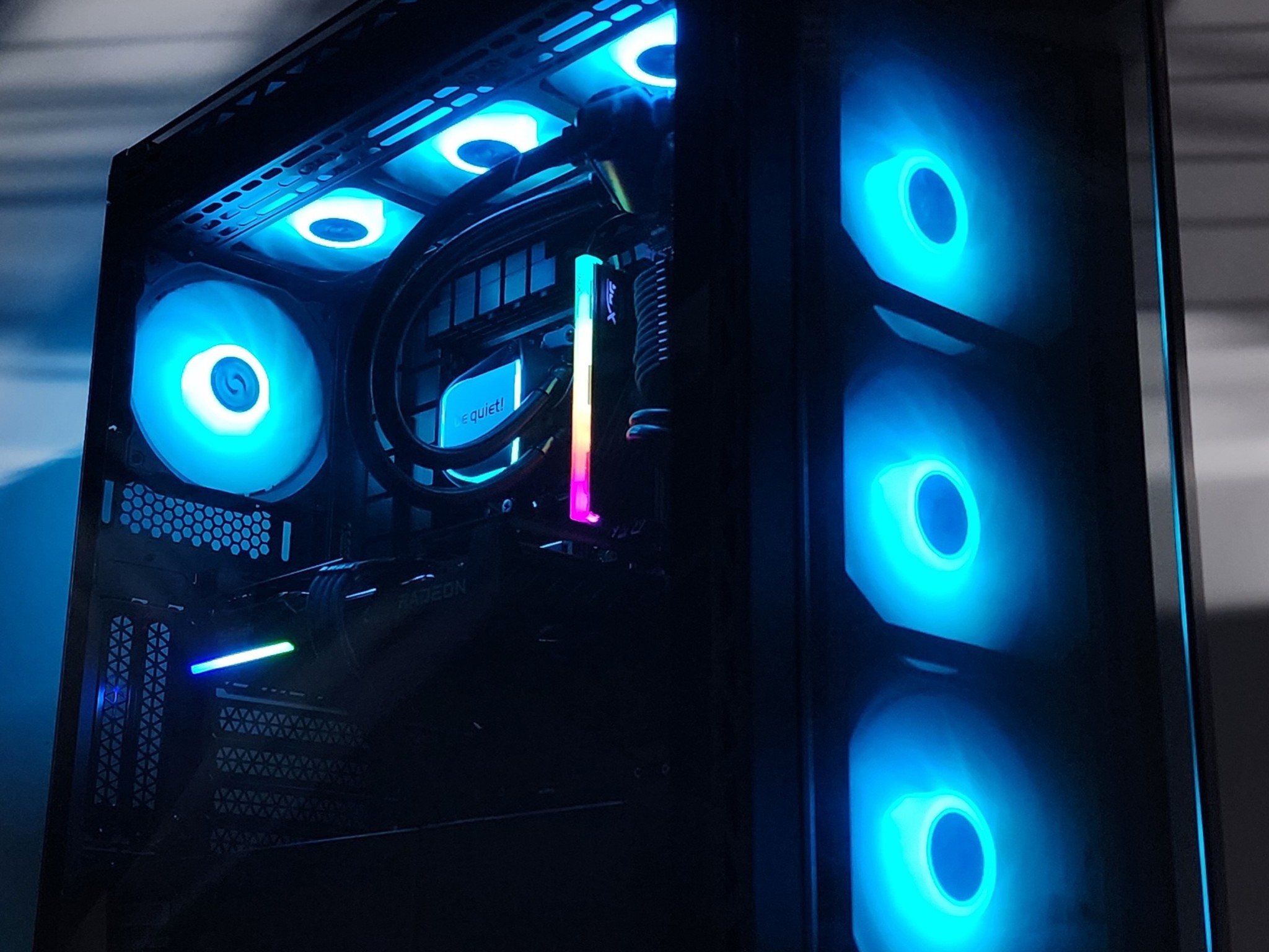 Gaming PC Ryzen 7 7800X3D 16GB RAM 1TB SSD RX 9060 XT 16GB Windows 11 Computer