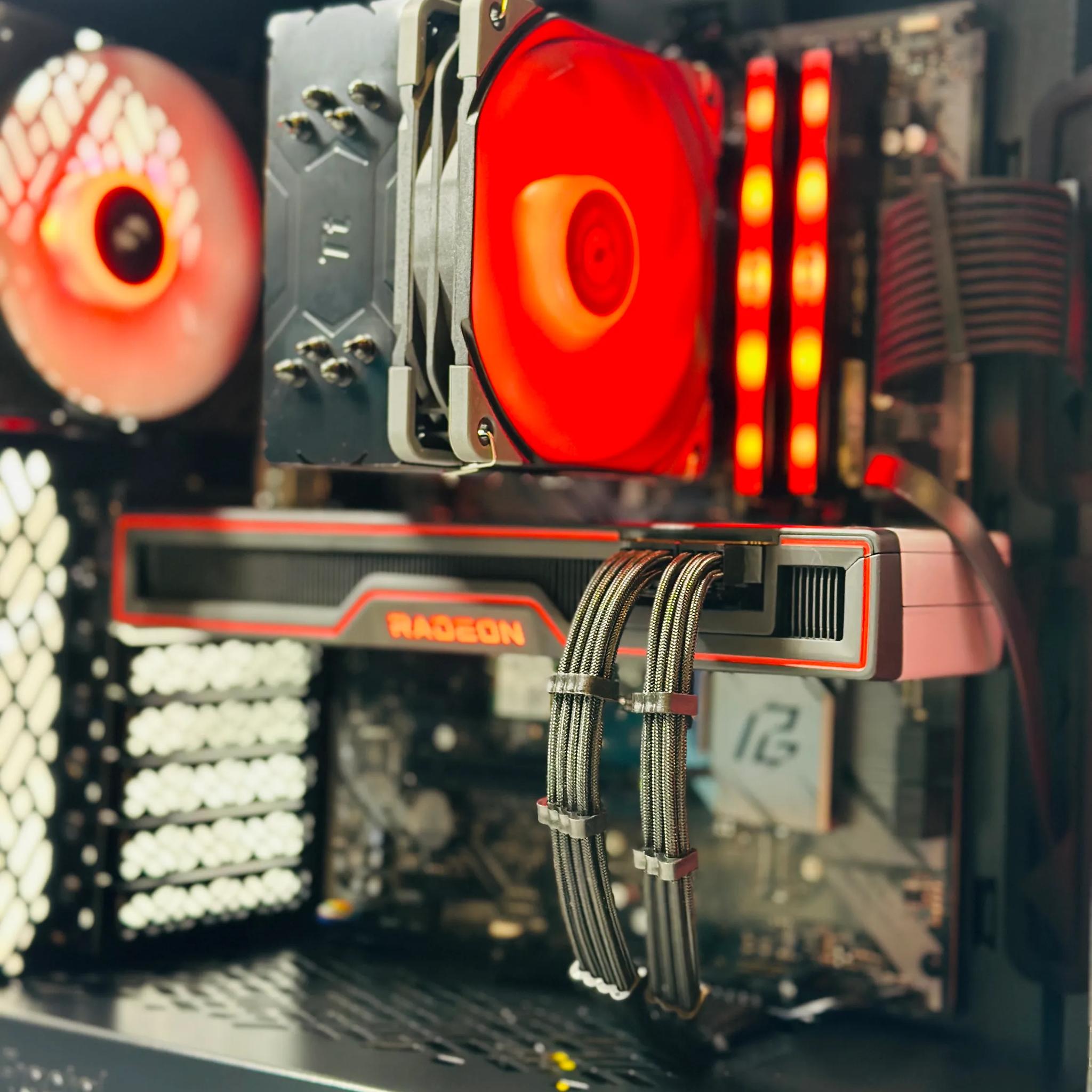 🖤Darkstar🖤Gaming PC▪️AMD RX 6700 XT 12 GB▪️AMD Ryzen 7 5700G 8 core▪️16GB DDR4 ▪️ 1TB SSD NVME