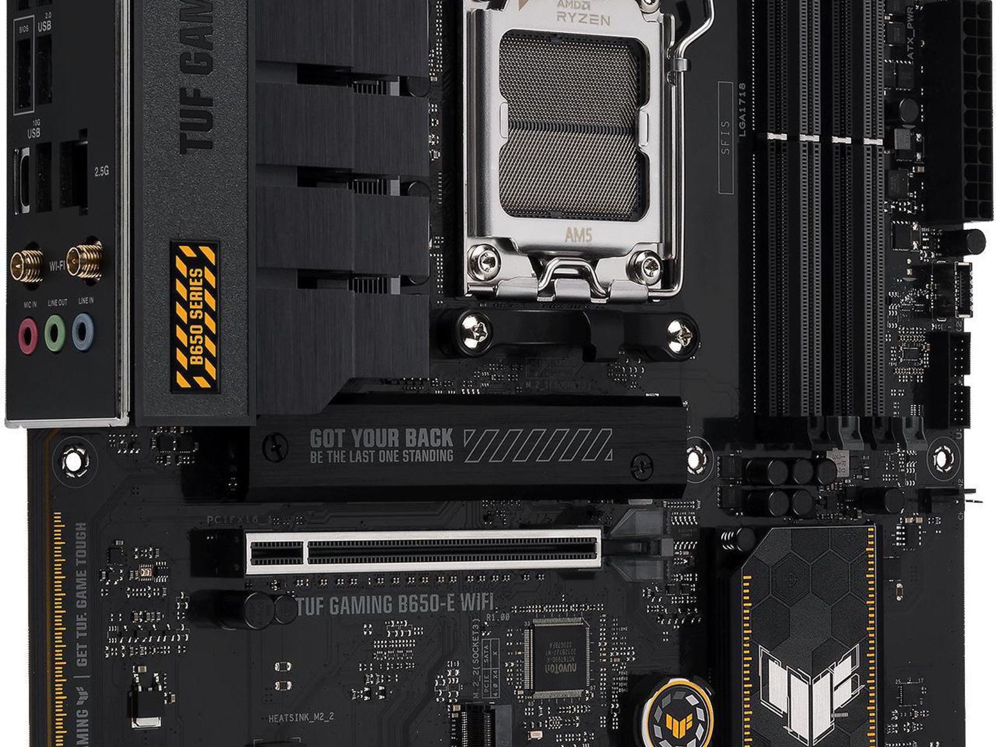 ASUS TUF GAMING B650-E WIFI AMD B650 AM5 ATX motherboard LIKE NEW