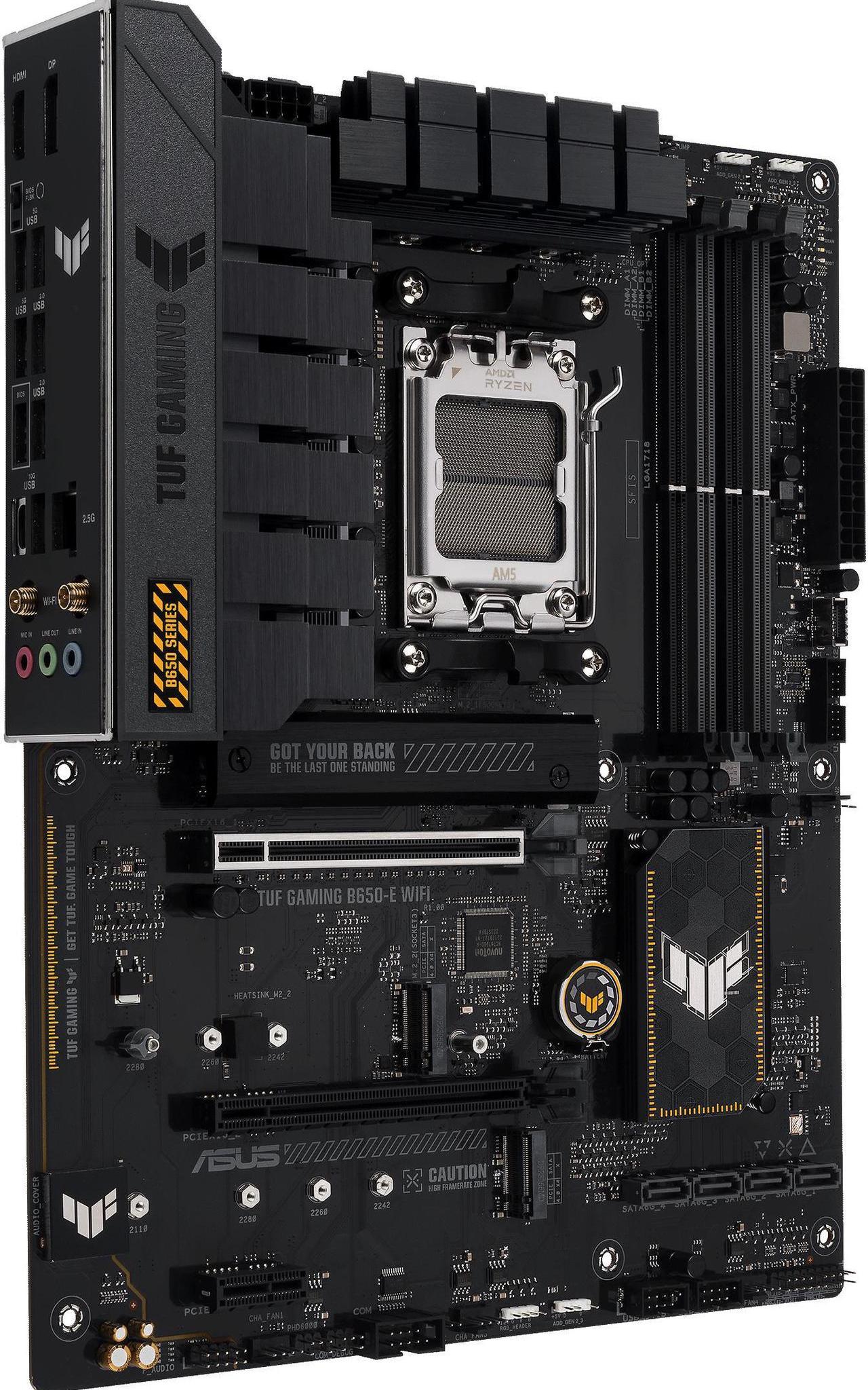 ASUS TUF GAMING B650-E WIFI AMD B650 AM5 ATX motherboard LIKE NEW