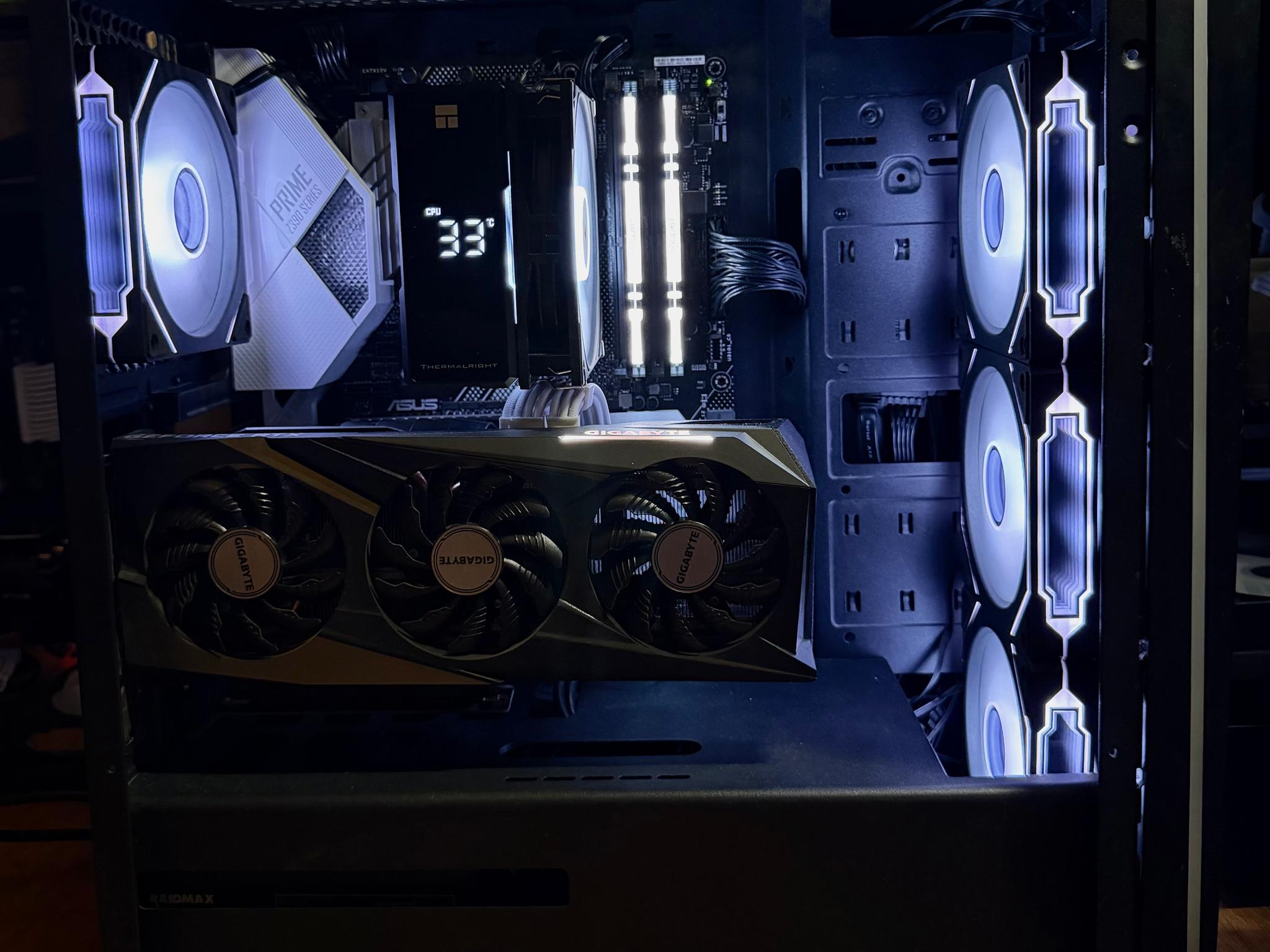 🔥Custom Gaming PC | RTX 3060 Ti | i7-8700K | 32GB RGB RAM🔥