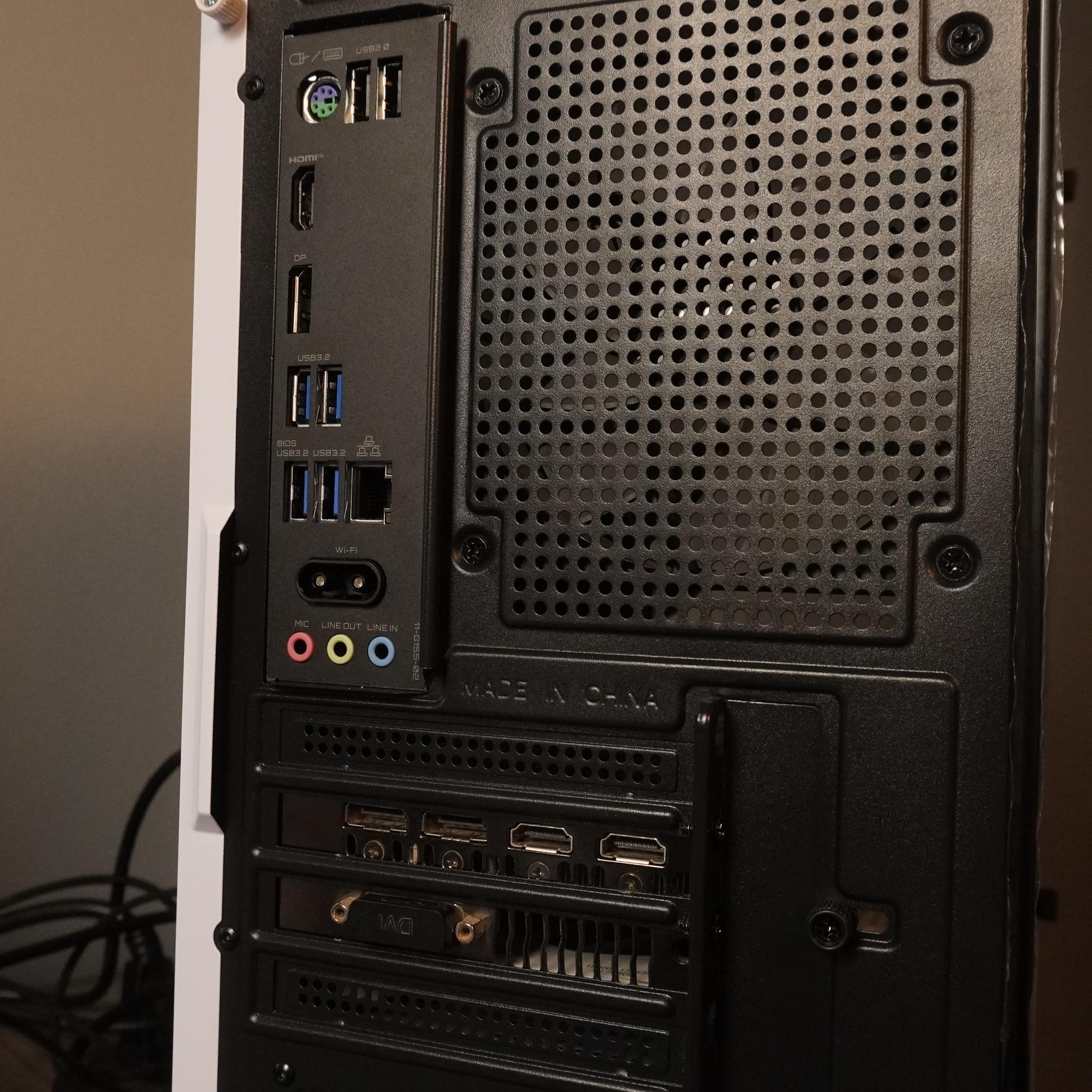 🤍 PANDA 🖤 1080p GAMING MACHINE 💚GTX 1060 6gb 🧡 Ryzen 5 5500 | 16GB | 500GB | WIFI
