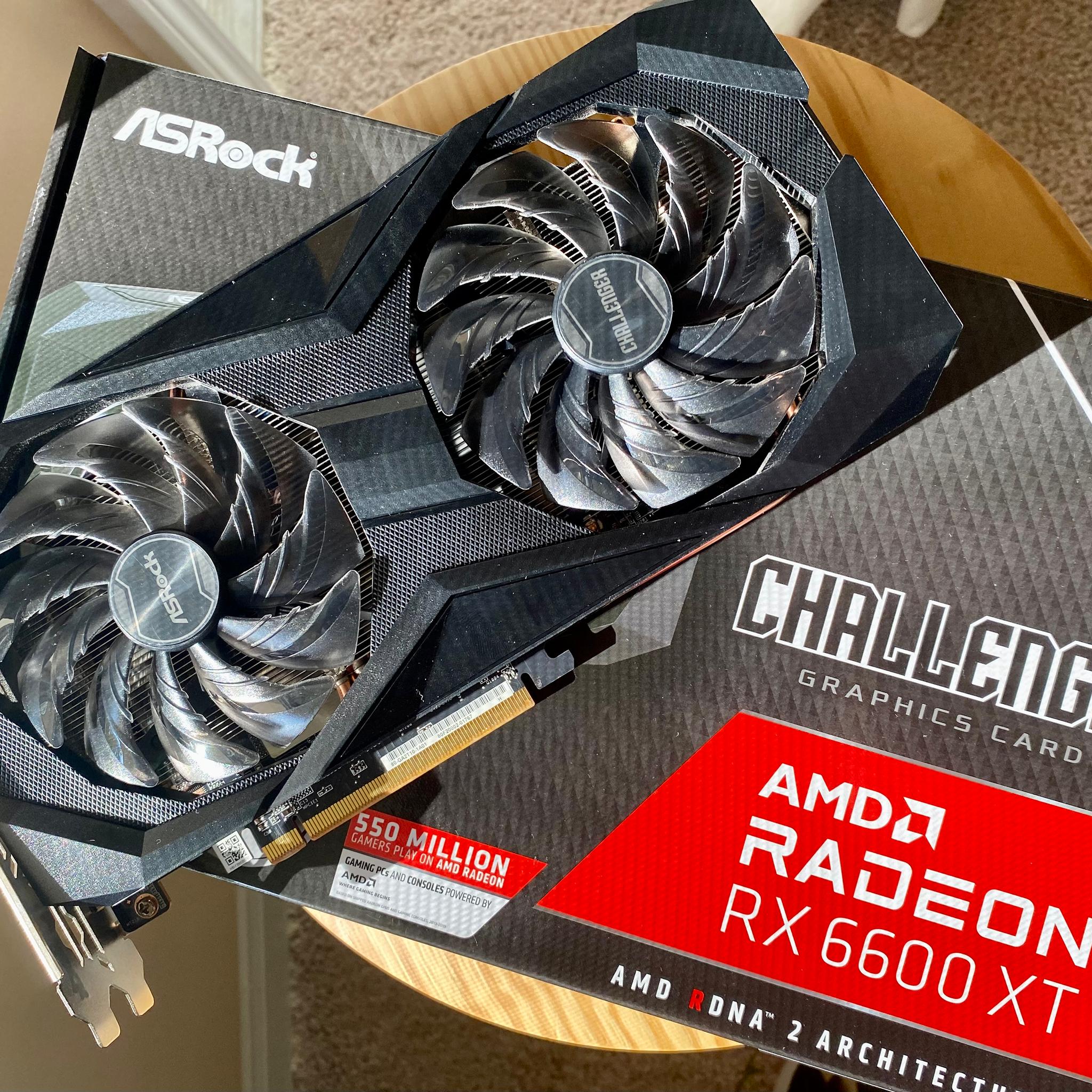Rx 6600xt Asrock Challenger D OC 8gb GDDR6