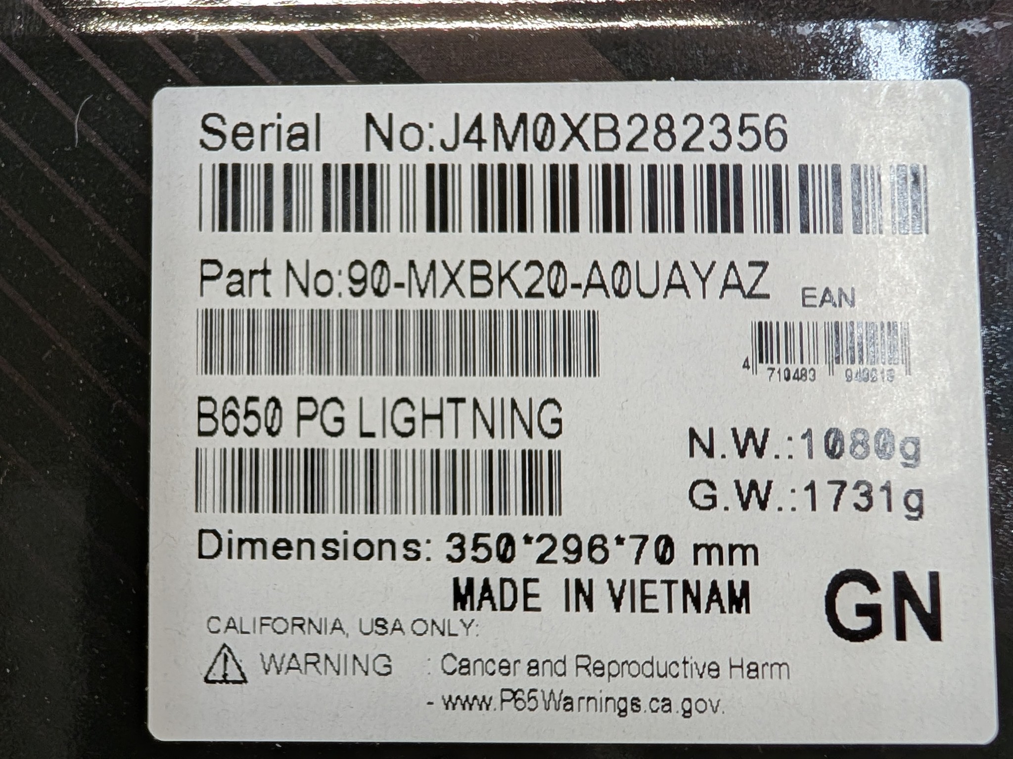 ASRock B650 PG Lightning AM5 ATX AMD Motherboard