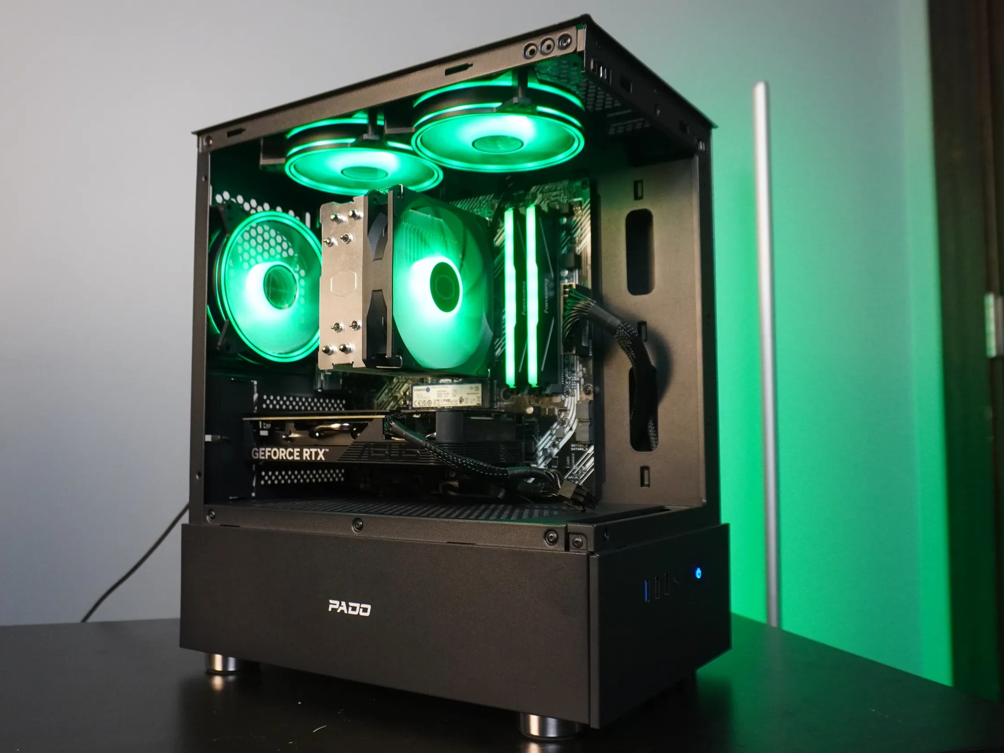 🖤STEALTH🖤 1080p/1440p Value MACHINE 💚 RTX 4060 🧡Ryzen 5 5600 | 1TB NVME | 16GB DDR4 | WIFI
