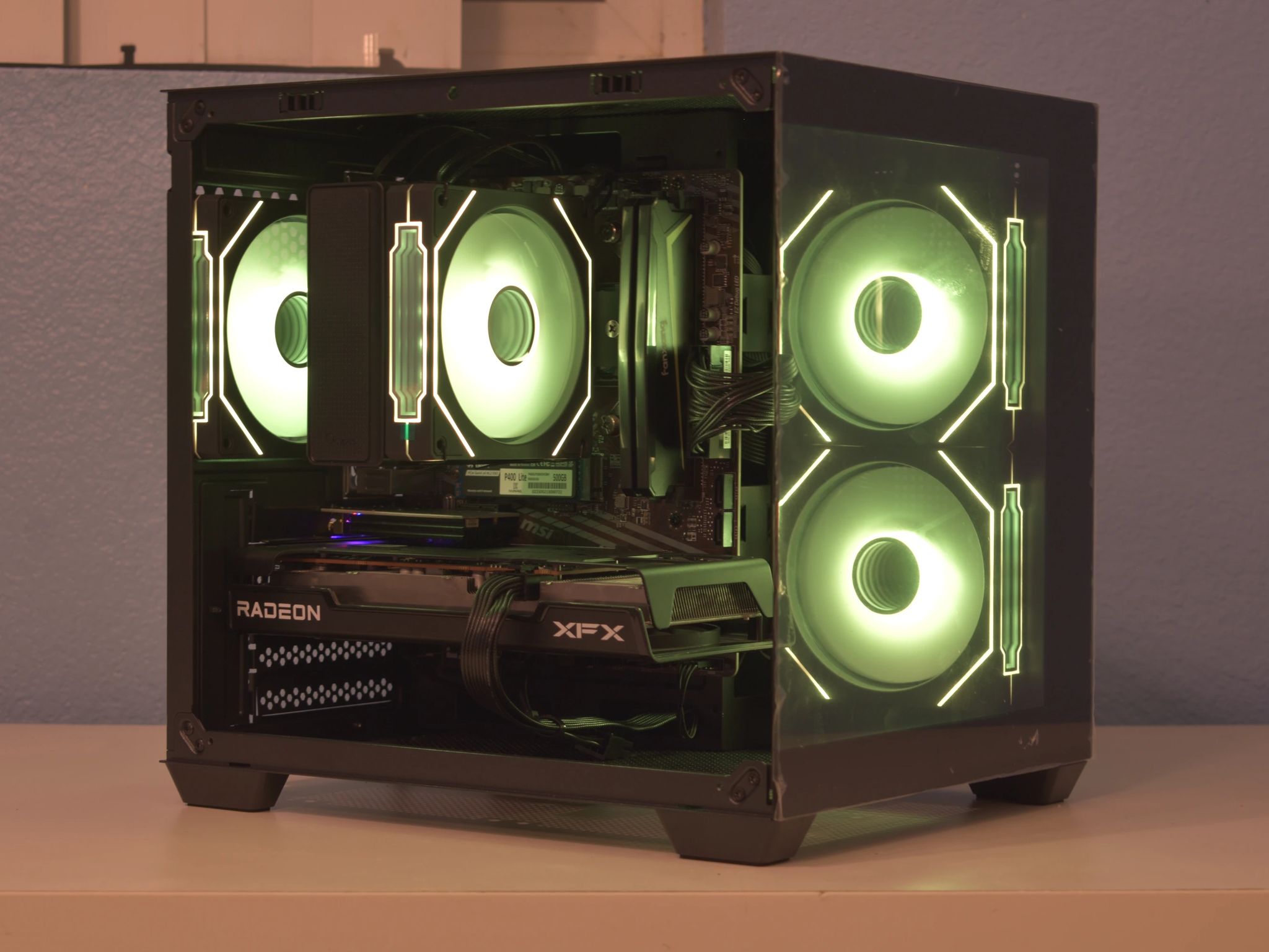💸Budget Gamer💸 Ryzen 5 3600 | RX 6600 8GB | 16GB DDR4 3200mhz | 500GB nVME SSD | RGB | Win11