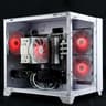 🧊❄️🧊 White Gaming PC – RX 6600 8G , Ryzen 7 2700X, 16GB RAM, 500GB SSD - WiFi, BlueTooth 🧊❄️🧊