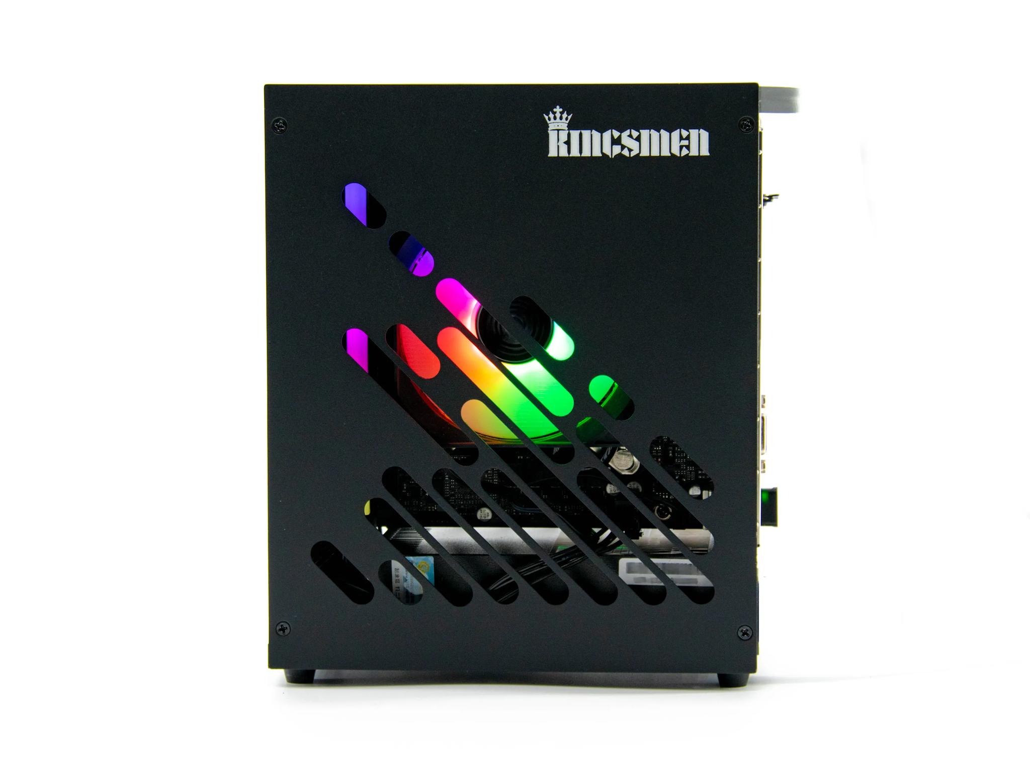 Kingsmen Console Series Personal Computer By The CHIDI Empire | Imperial Black