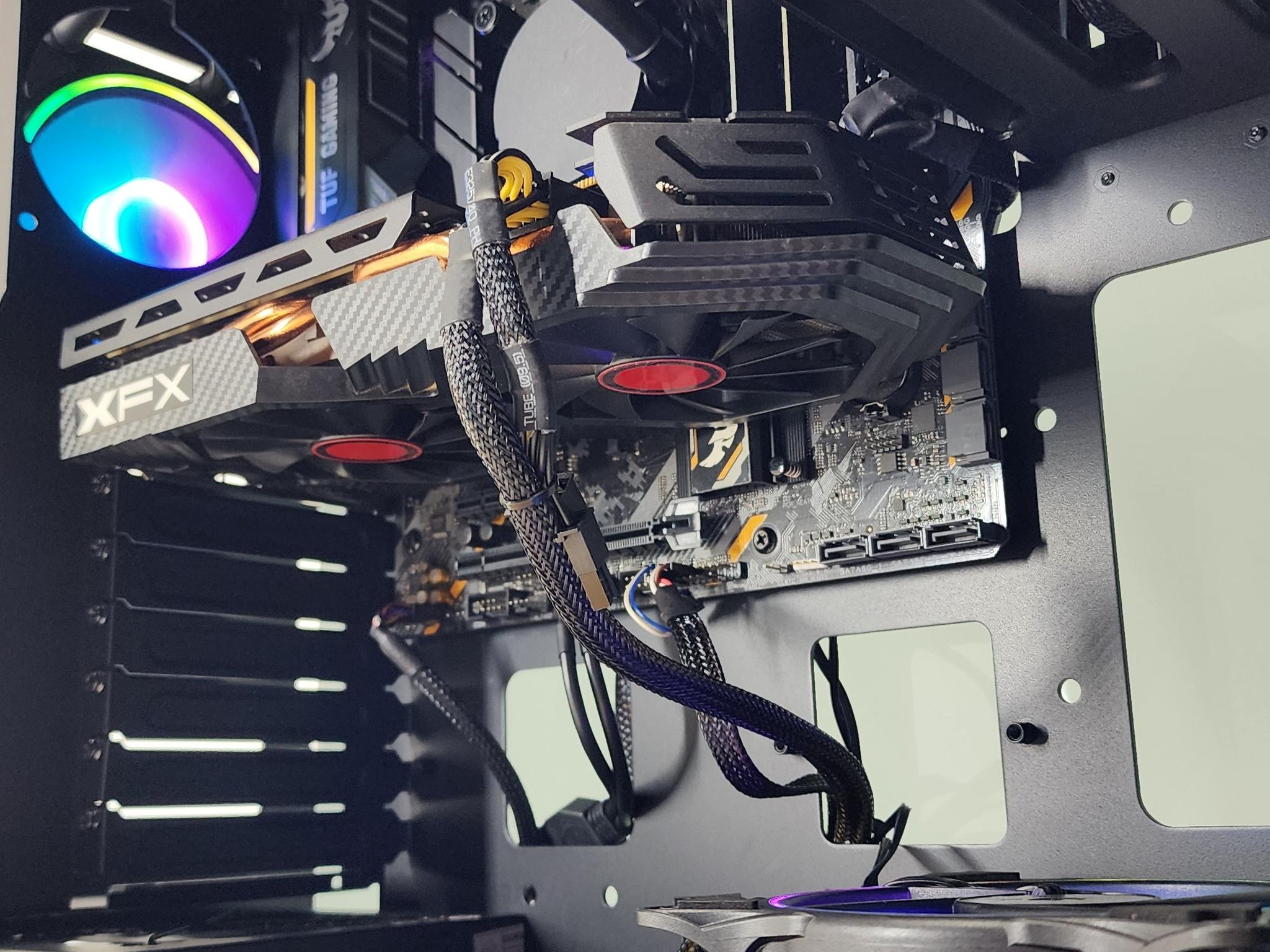 Gaming PC i3-9100F 16GB RAM 500GB SSD RX 580 8GB Windows 11 Computer