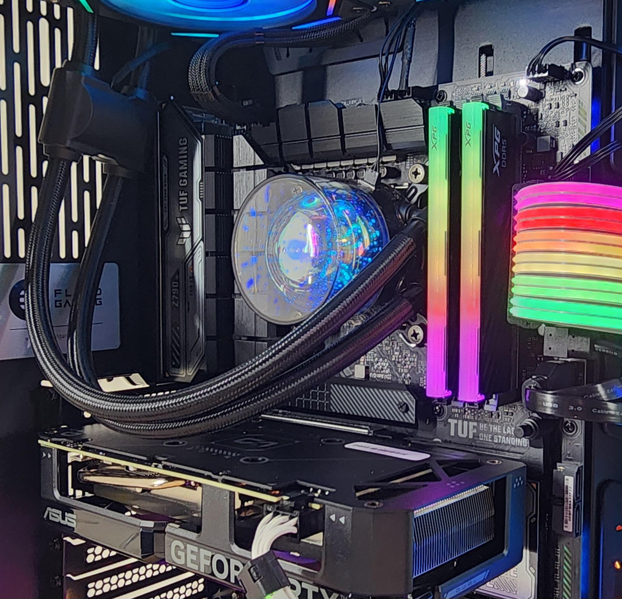 Gaming PC i7-14700KF 32GB RAM 1TB SSD RTX 4060 Ti 16GB Windows 11 Computer