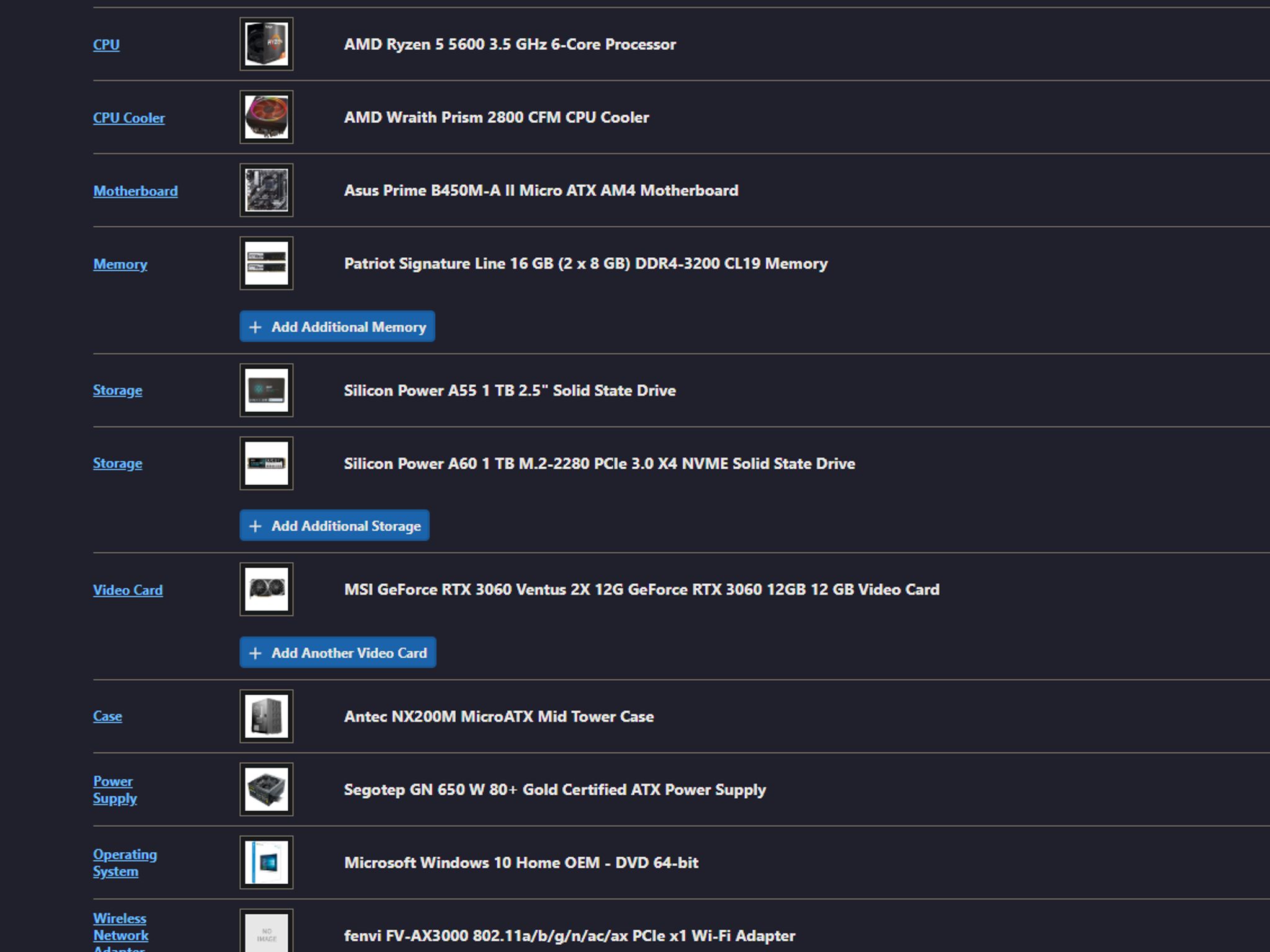 RYZEN 5 5600 + RTX 3060 Budget Baller PC For 1080p High/Ultra Gaming!
