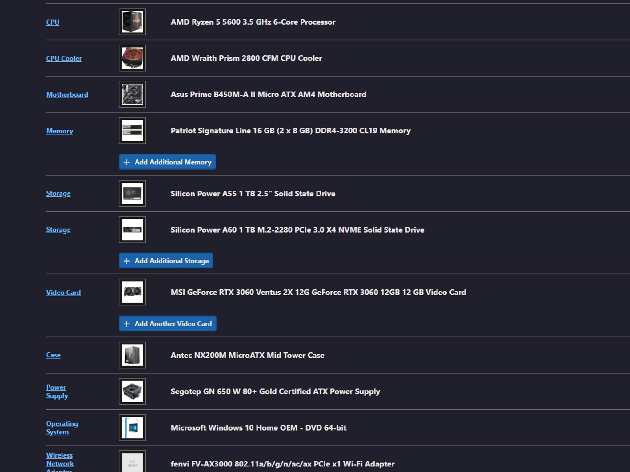 RYZEN 5 5600 + RTX 3060 Budget Baller PC For 1080p High/Ultra Gaming!