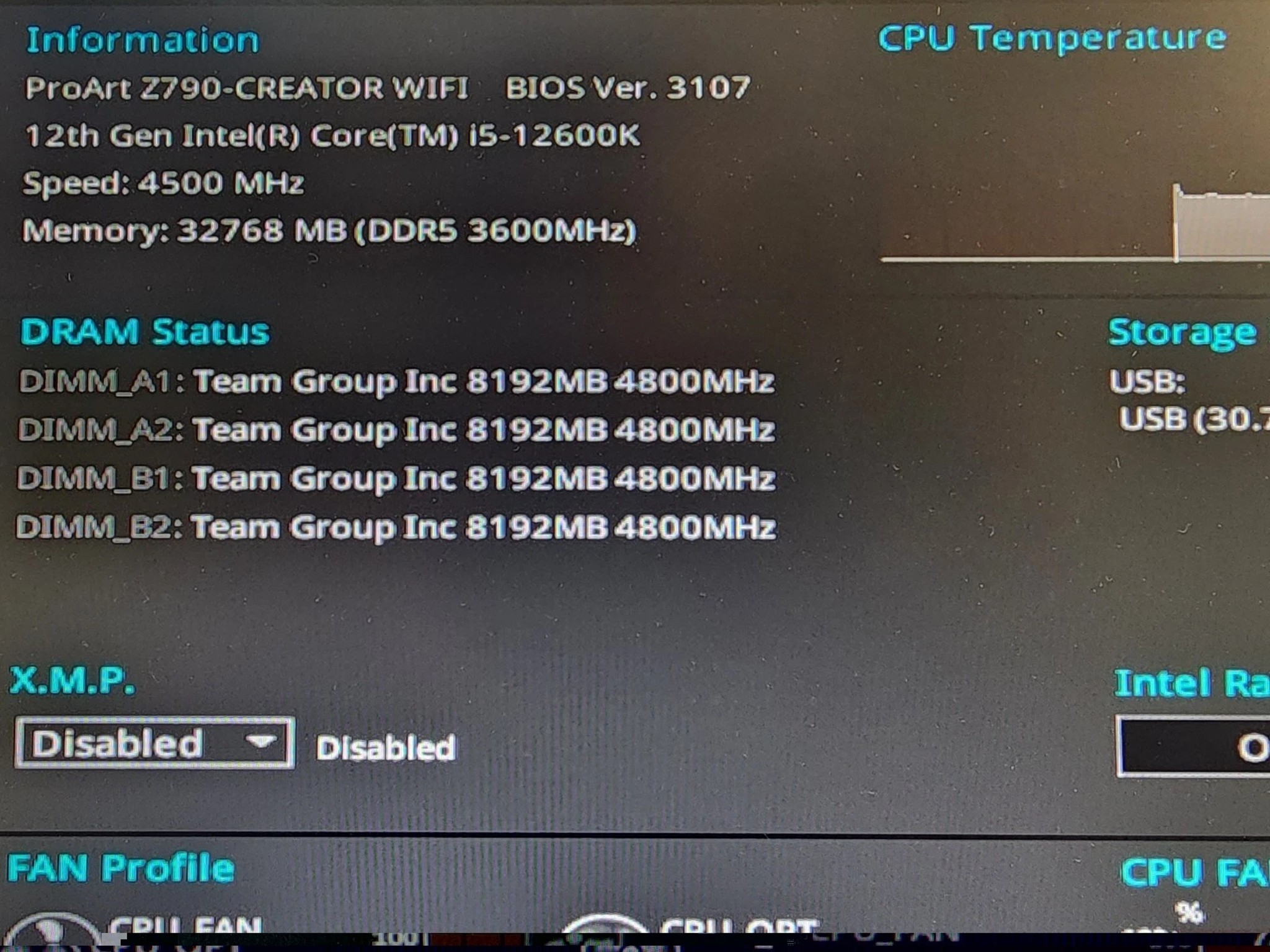 UPDATED BIOS ASUS PROART Z790-CREATOR WIFI LGA1700 DDR5 ATX MOTHERBOARD