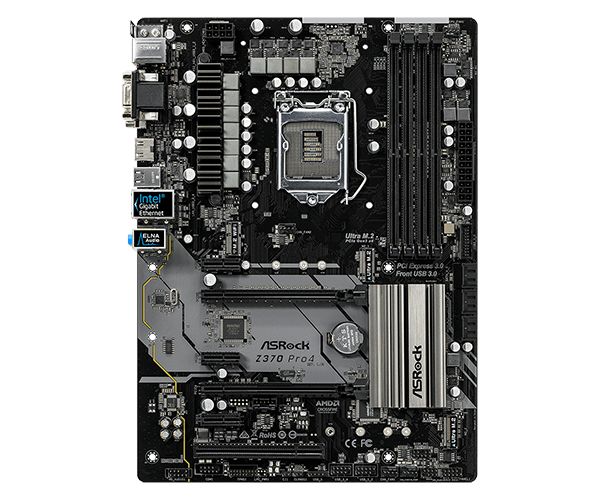 IBuyPower ASRock Z370 IB-R ATX Z370 Motherboard w/ dual M.2, Built-in WiFi