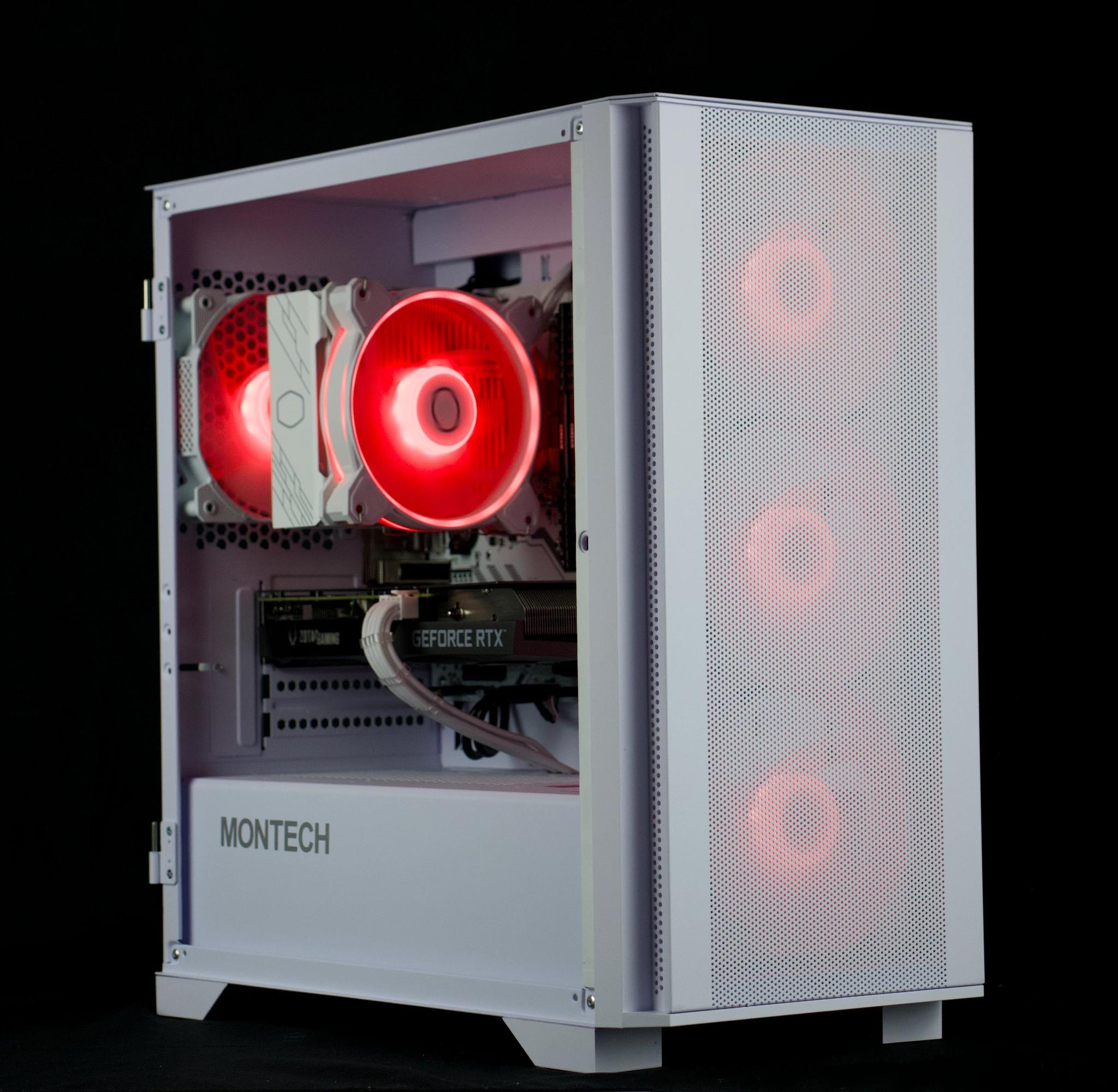 🧊❄️🧊 White Gaming PC – RTX 3060 12G , Ryzen 5 3600, 16GB RAM, 500GB SSD - WiFi, BlueTooth 🧊❄️🧊
