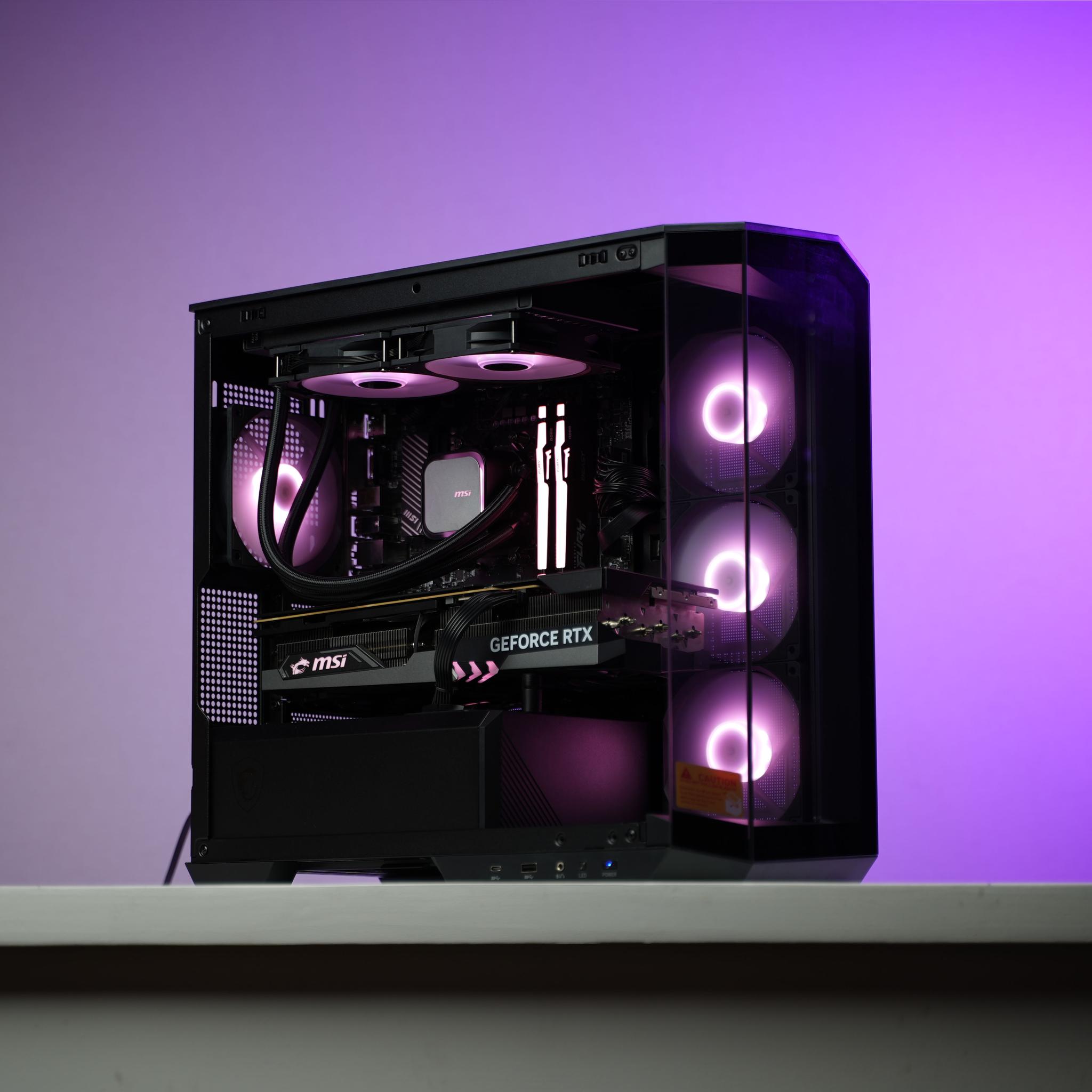 “NOIRGBFORM” RTX  4080 Ryzen 7 7700 32GB 2TB Windows 11 Workstation Gaming PC