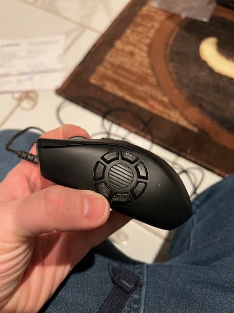 Razer Naga Trinity Gaming Mouse.