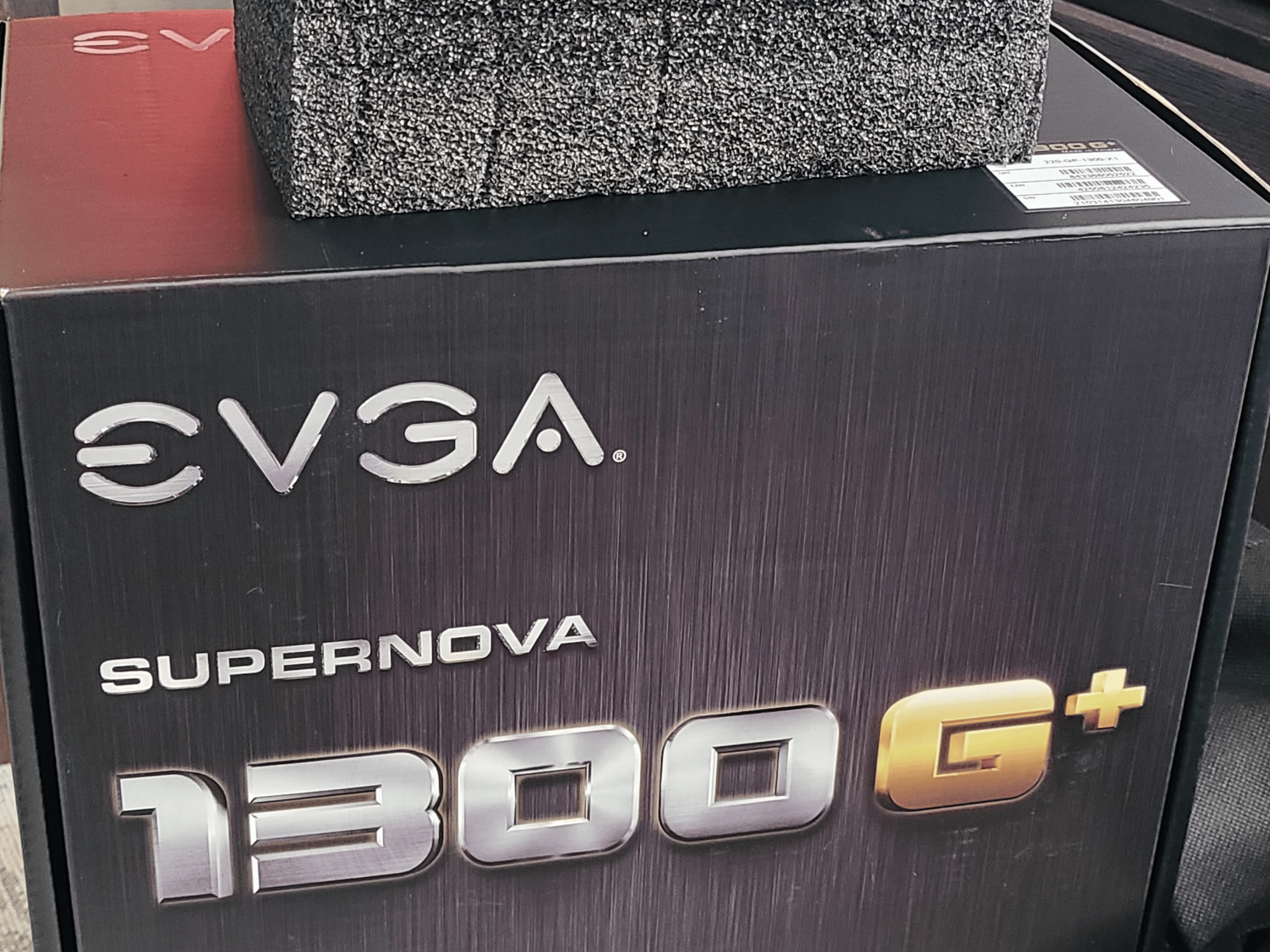 EVGA SuperNOVA 1300 G+, 80+ GOLD 1300W, Fully Modular.
