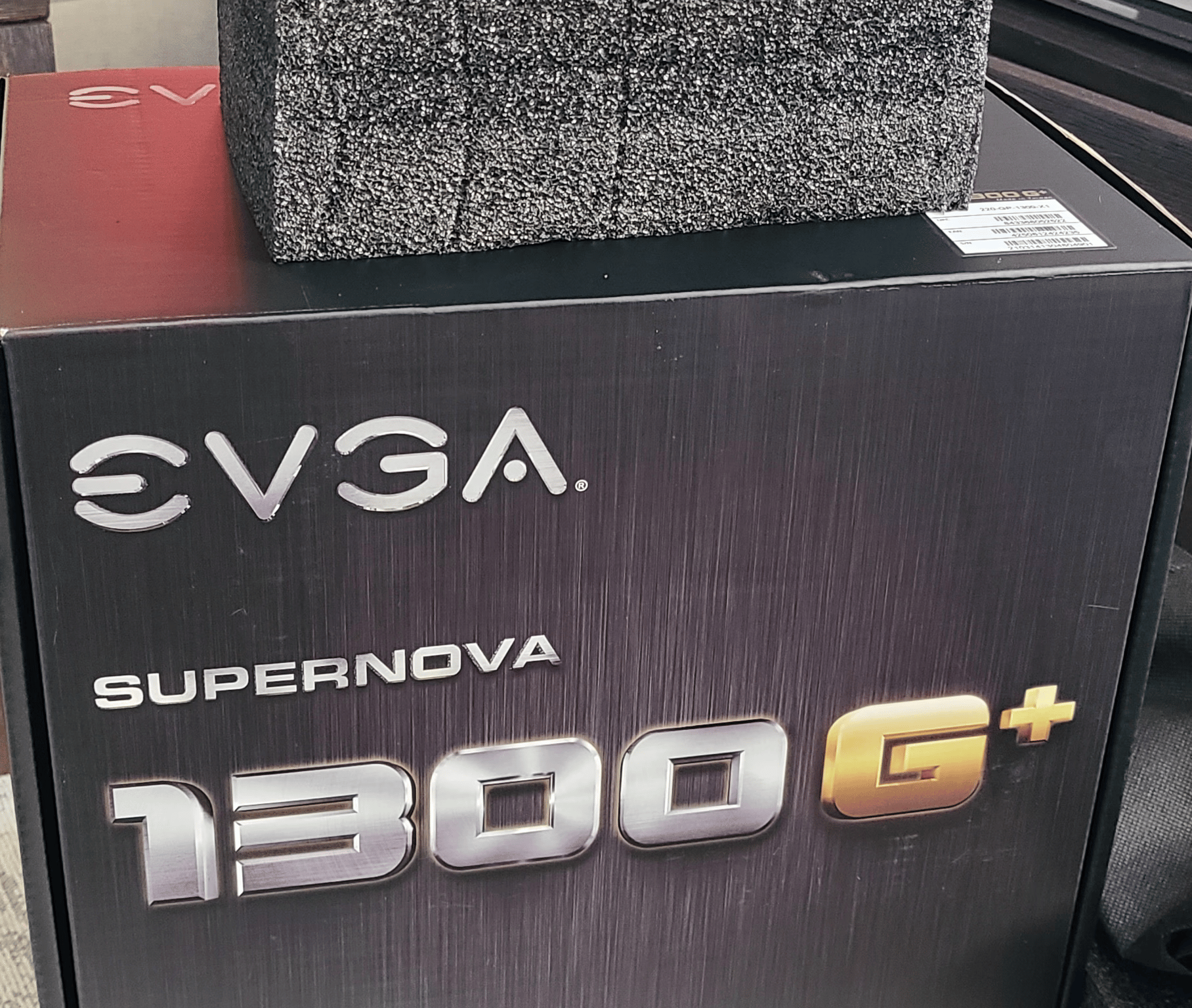EVGA SuperNOVA 1300 G+, 80+ GOLD 1300W, Fully Modular.