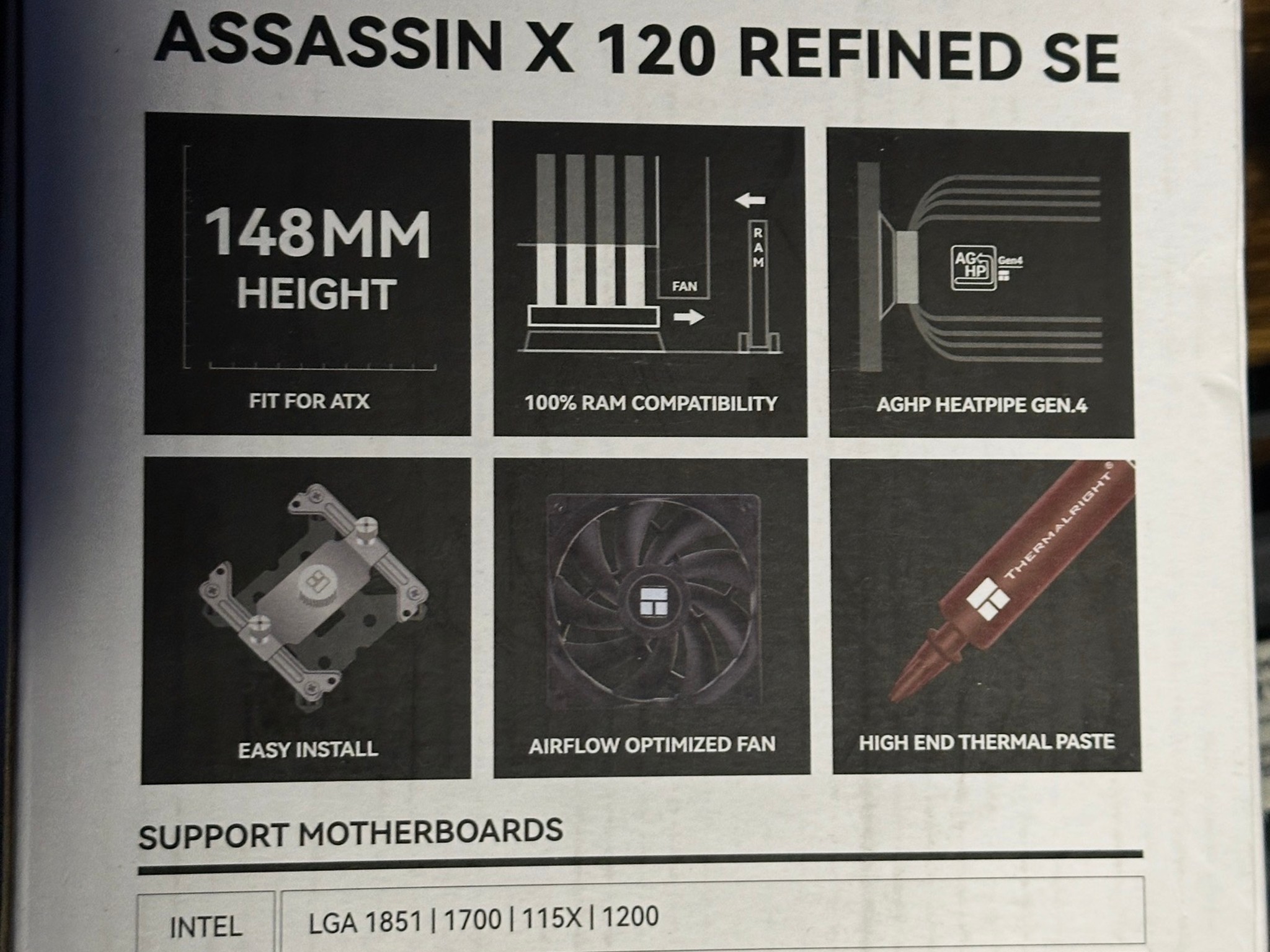 AMD Ryzen 9 7900X with Thermalright Assassin X120