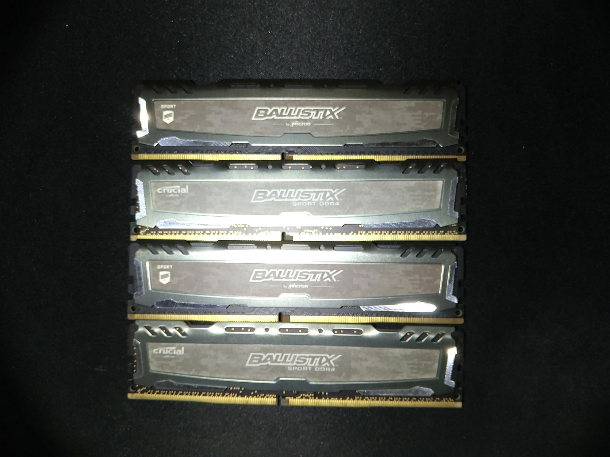 Crucial Ballistix 16GB RAM 2400MT/s