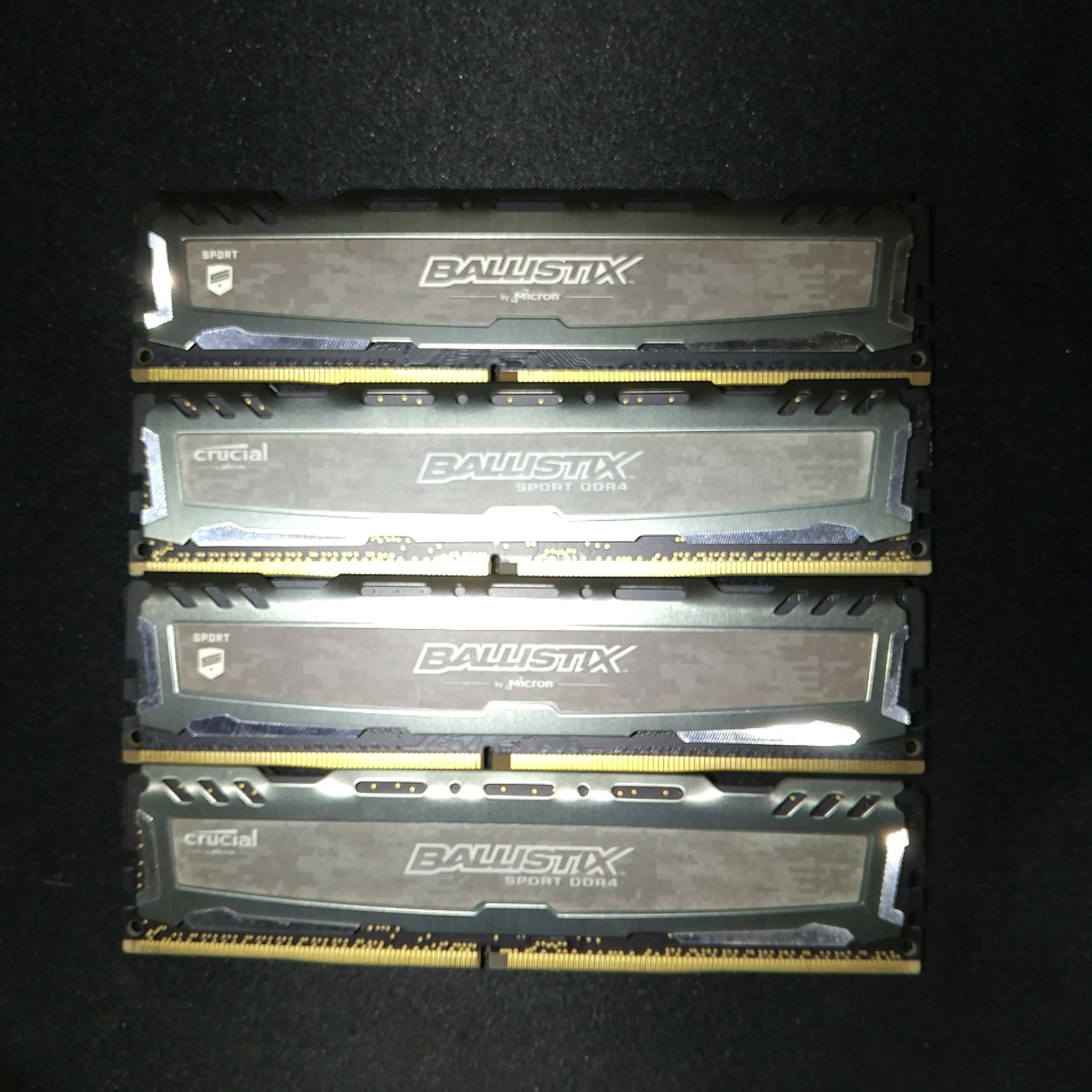 Crucial Ballistix 16GB RAM 2400MT/s