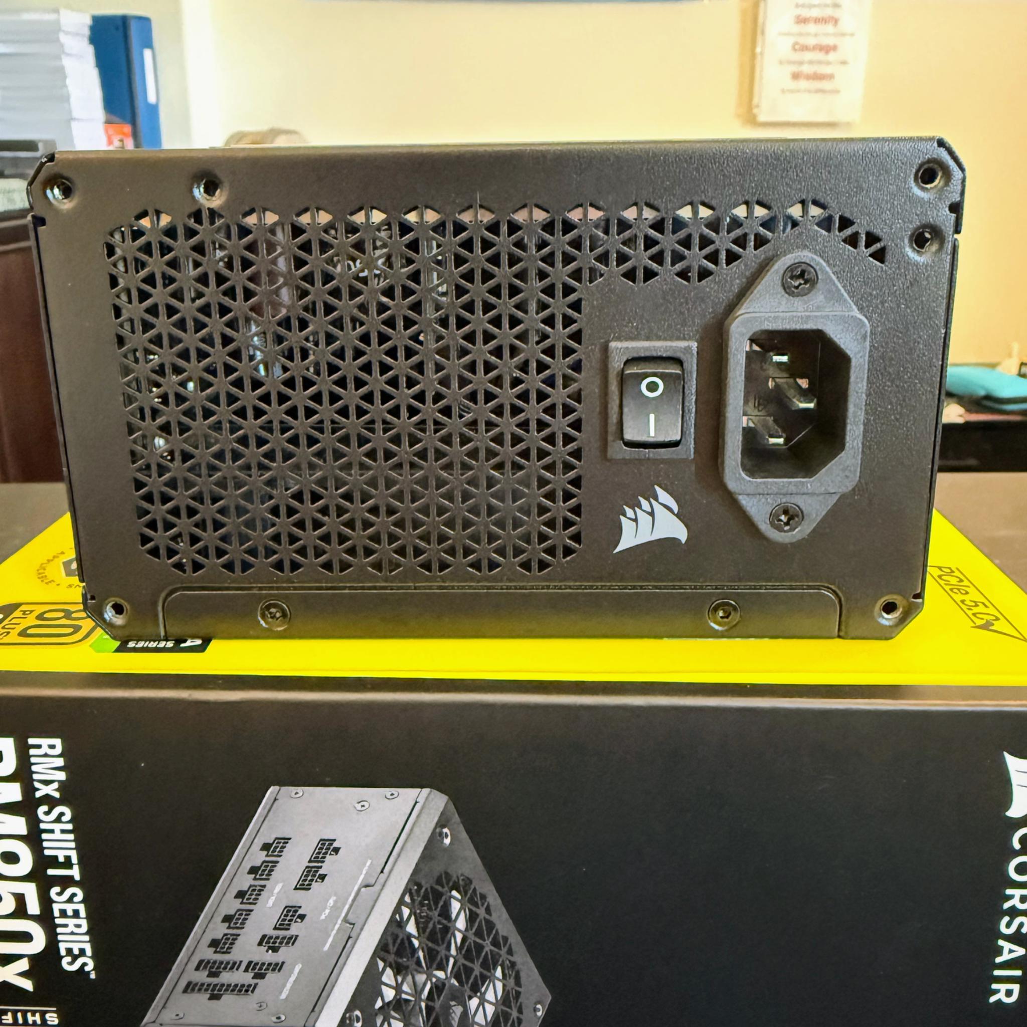 Corsair RM850x Shift 850W 80+ Gold Fully Modular PSU (2025, Lightly Used)