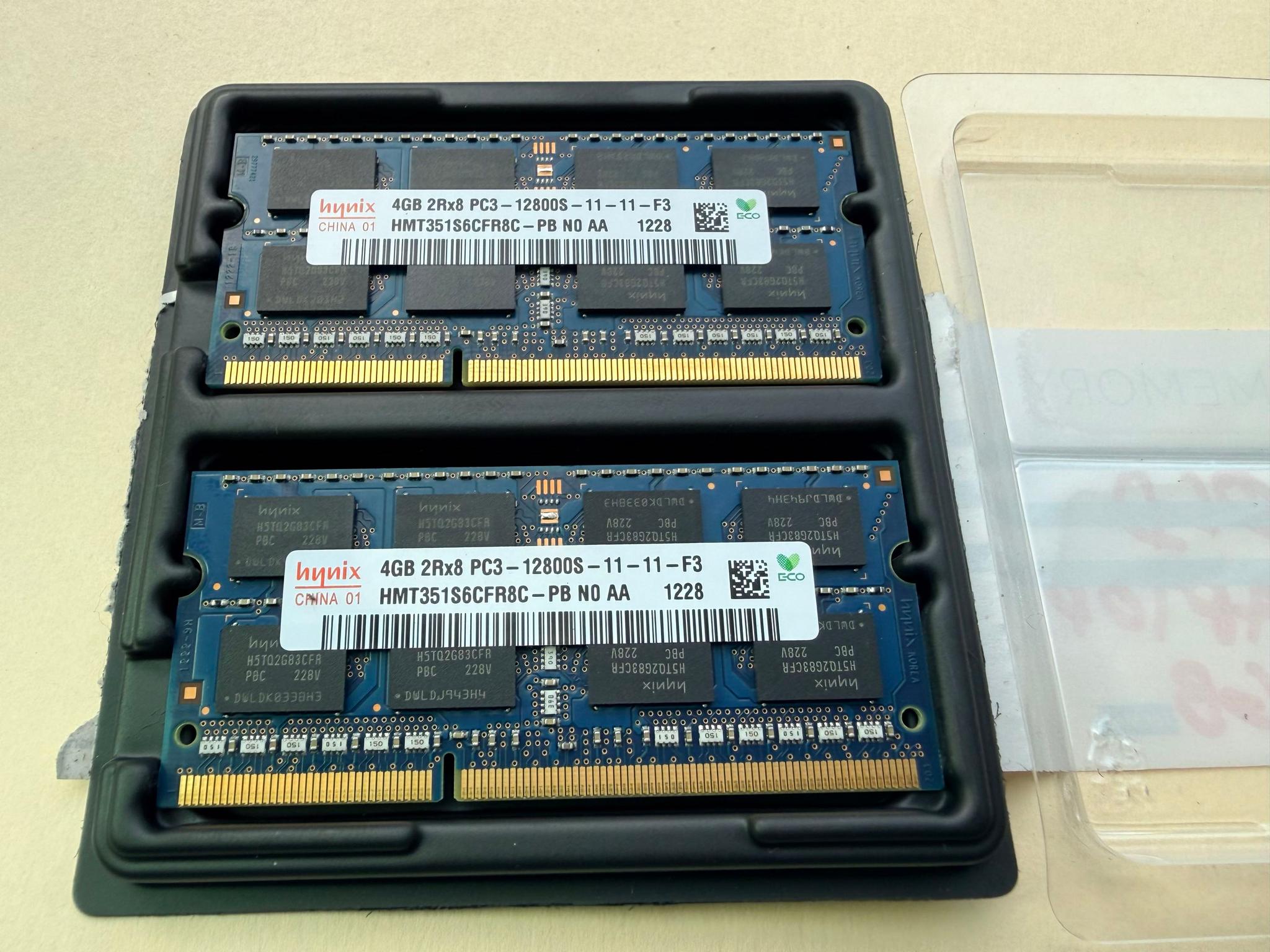 RAM KIT (Laptop) - Hynix 8GB (2 x 4GB) DDR3-1600MHz
