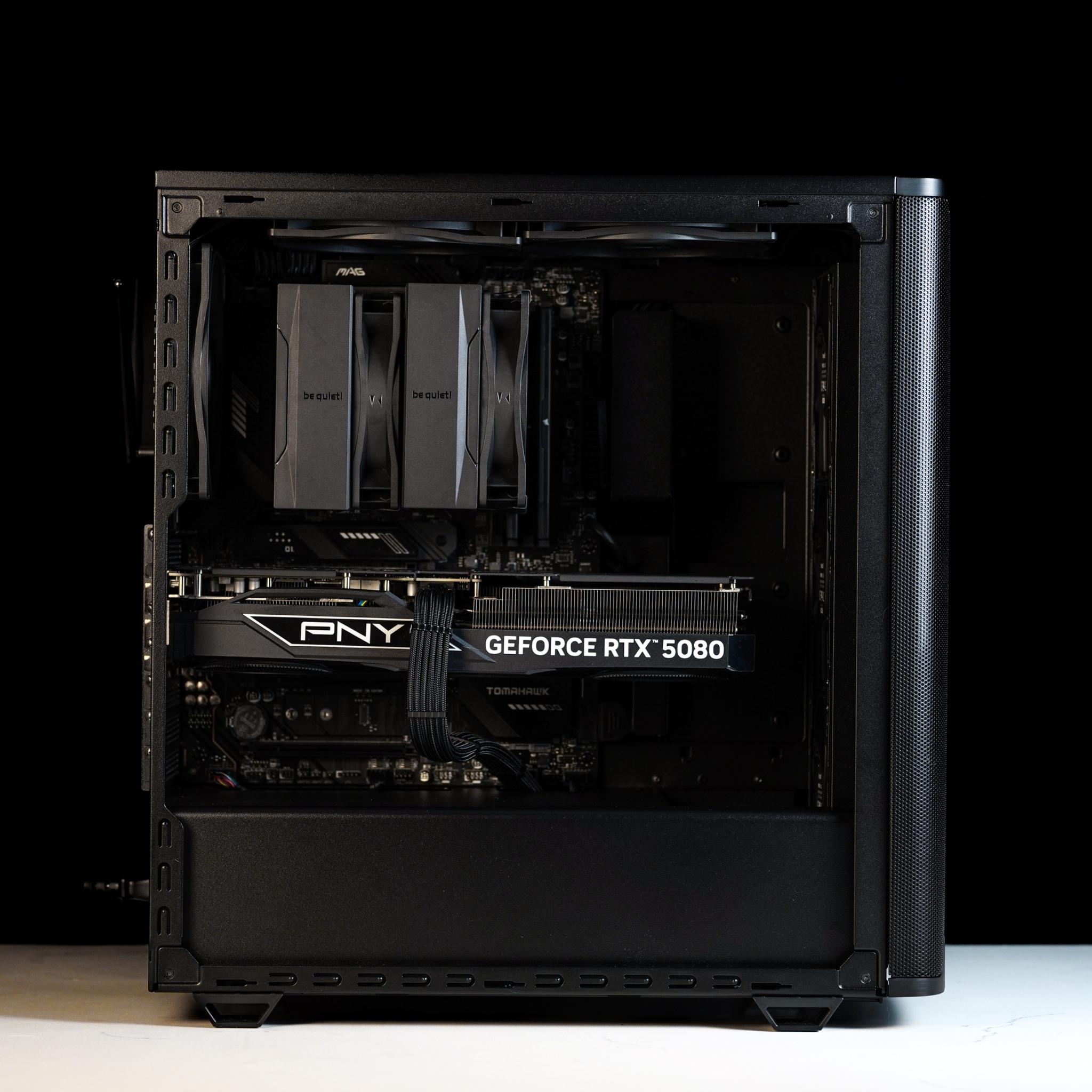 Graphite | 32 dBA | High end Gaming PC | RTX 5080 | Ryzen 9700X | 64GB DDR5 | 4TB NVMe |